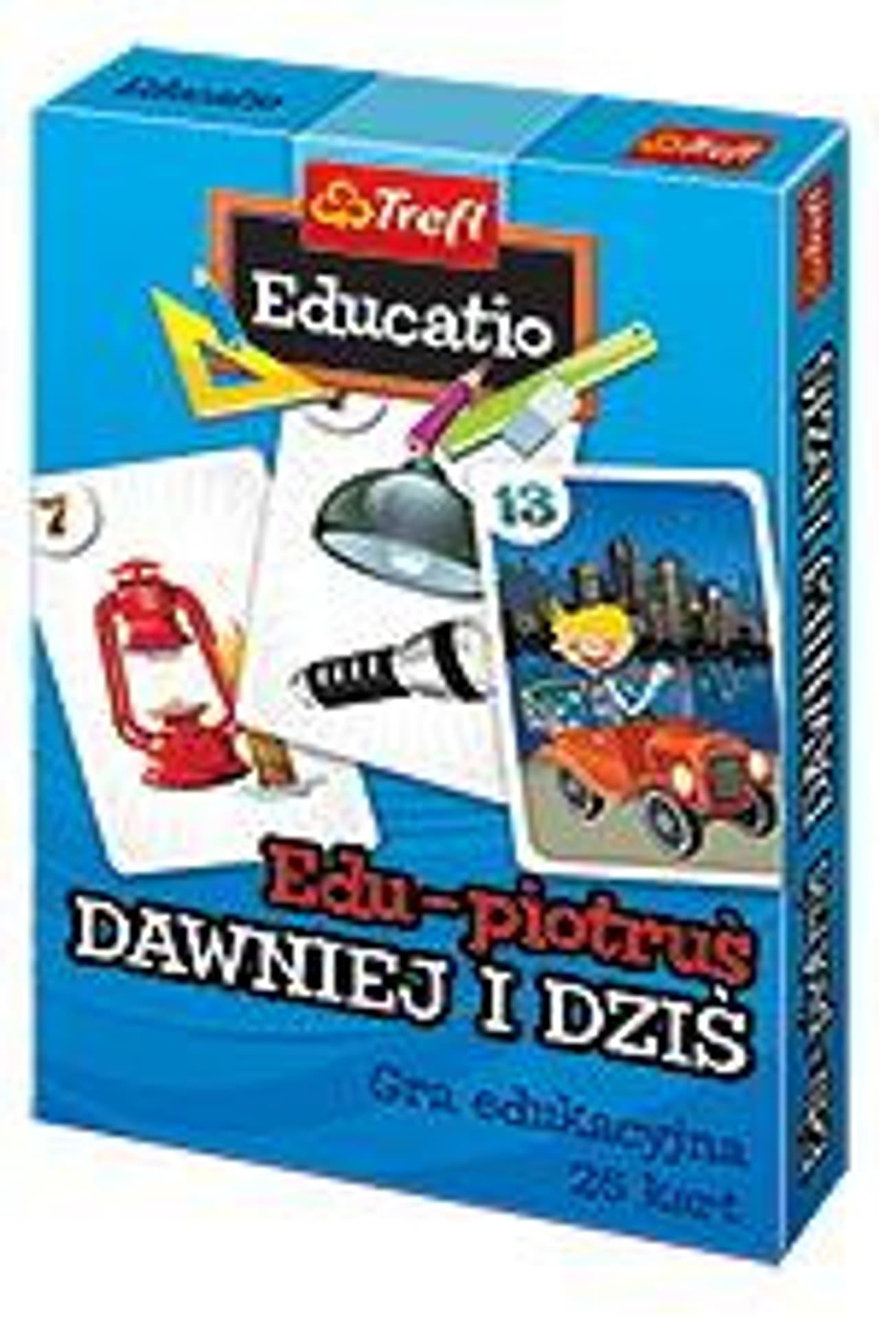 

Karty Edu Piotruś - Dawniej i dziś TREFL