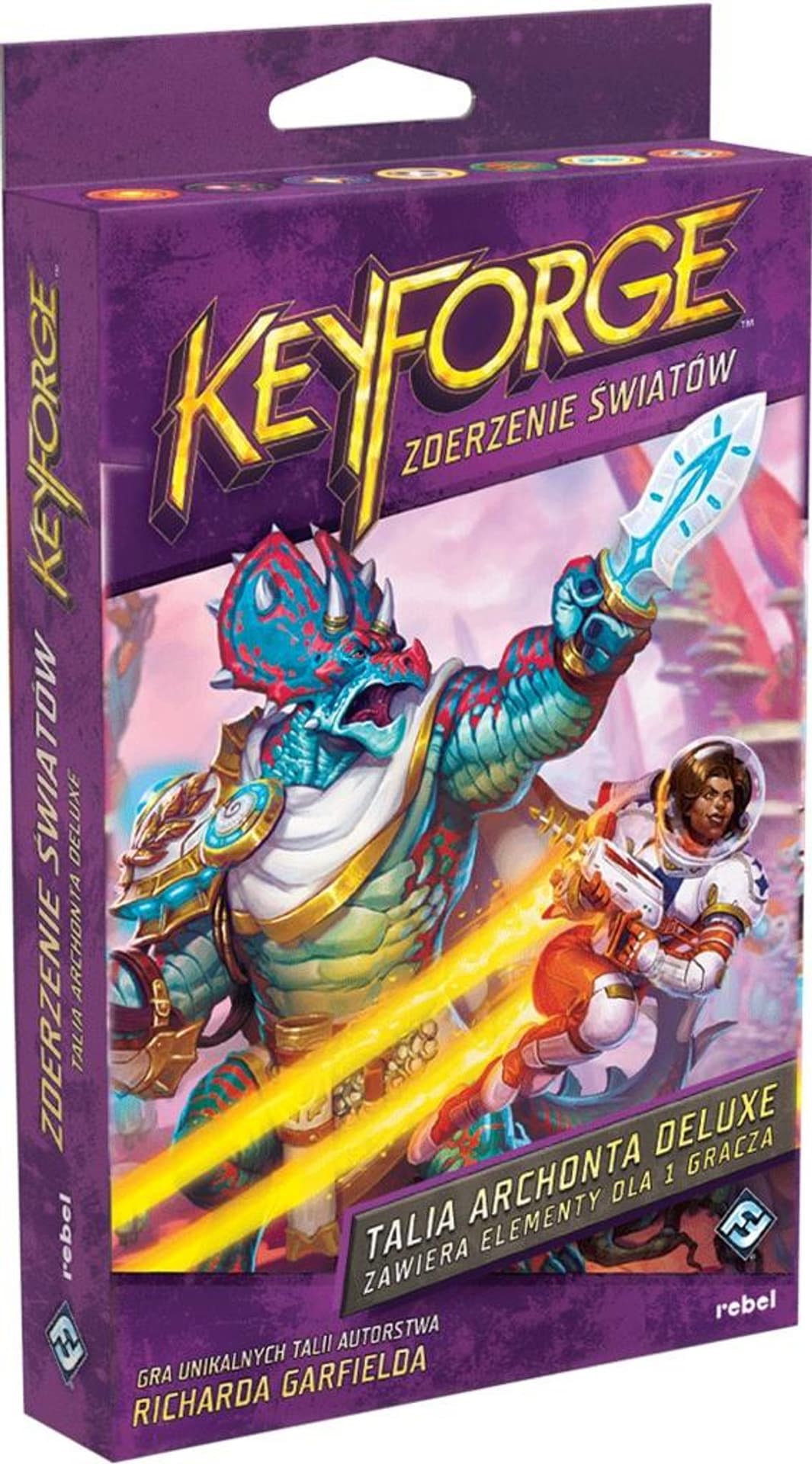 

KeyForge: Zderzenie Światów - Talia deluxe REBEL