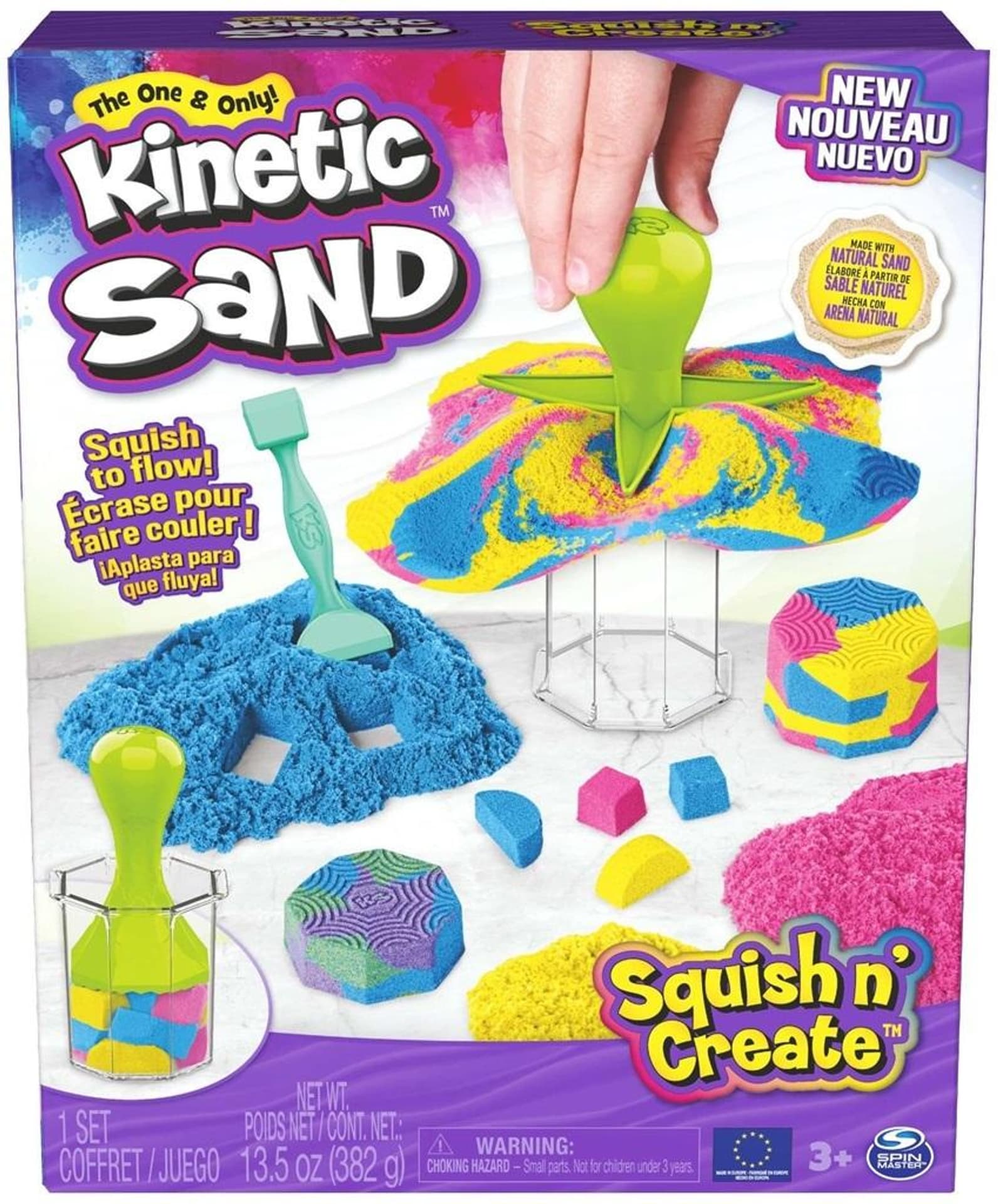 

Kinetic Sand - Zgniataj i twórz