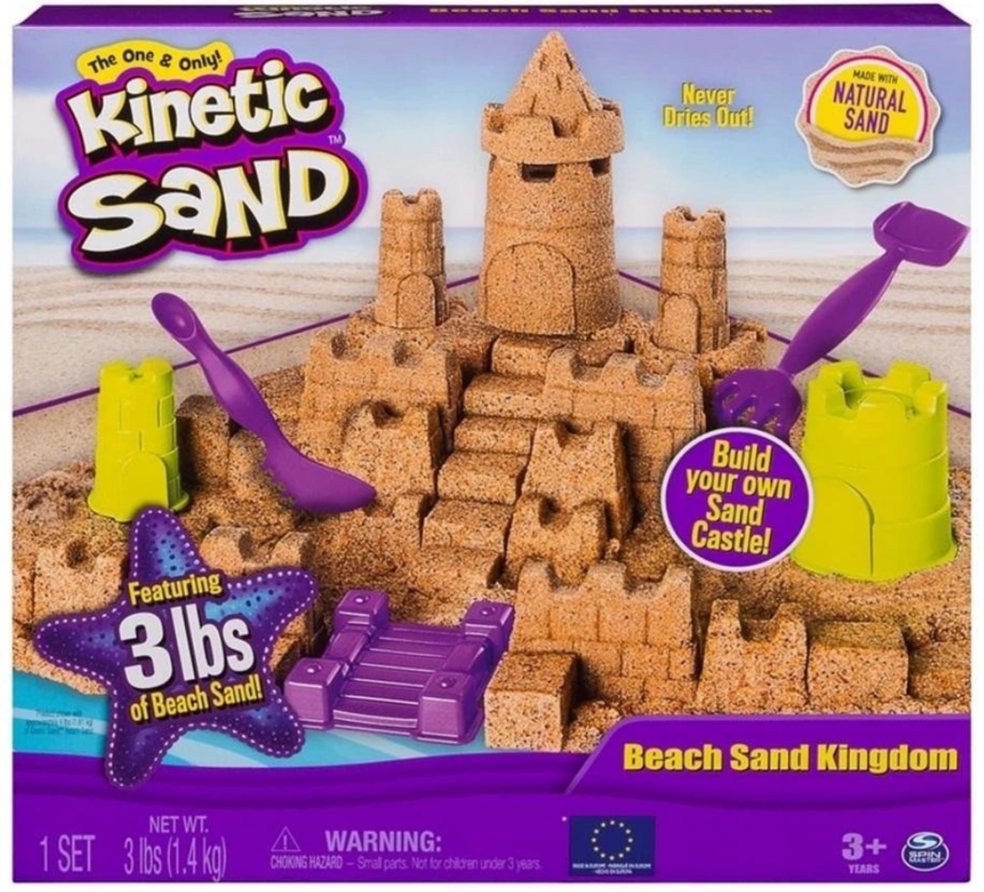 

Kinetic Sand Zamek na Plaży 1,4kg