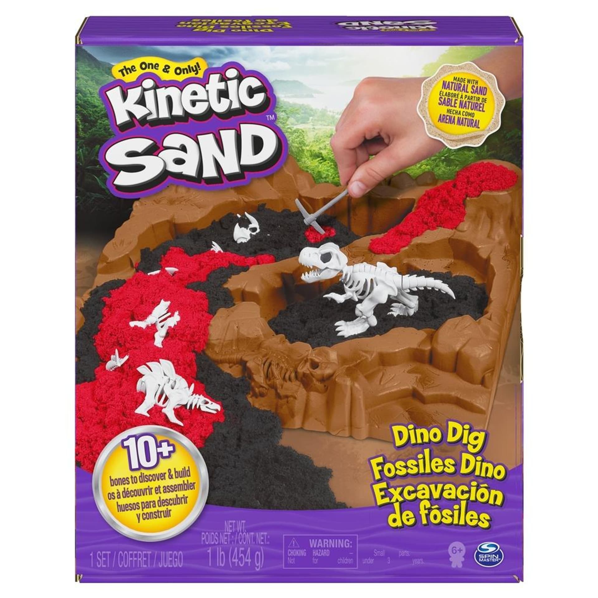 

Kinetic Sand Zestaw Wykopalisko dinozaurów 454g