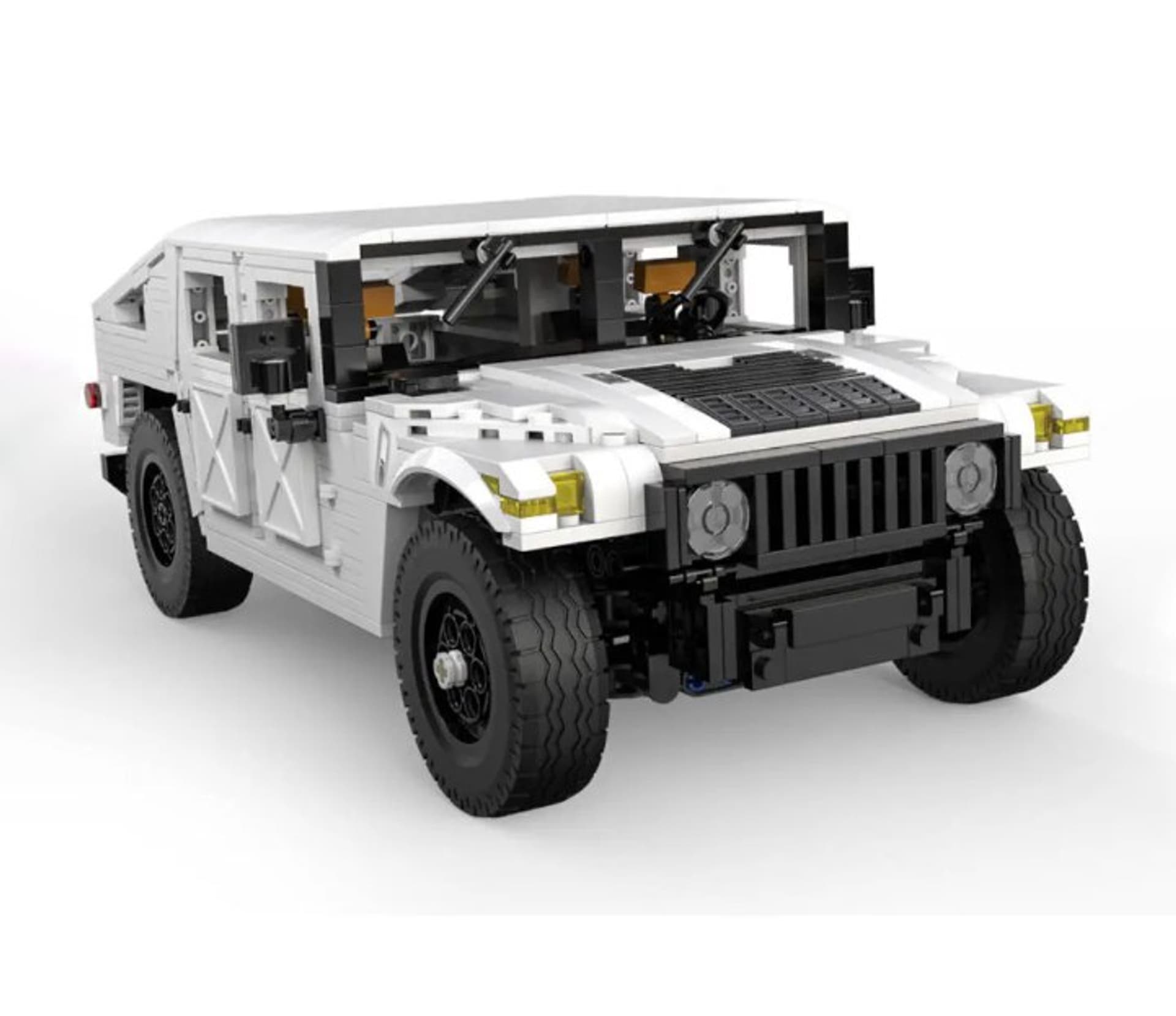 

Klocki techniczne CaDA 1386 el. Humvee pojazd wojskowy 1:12 dla dzieci 8+