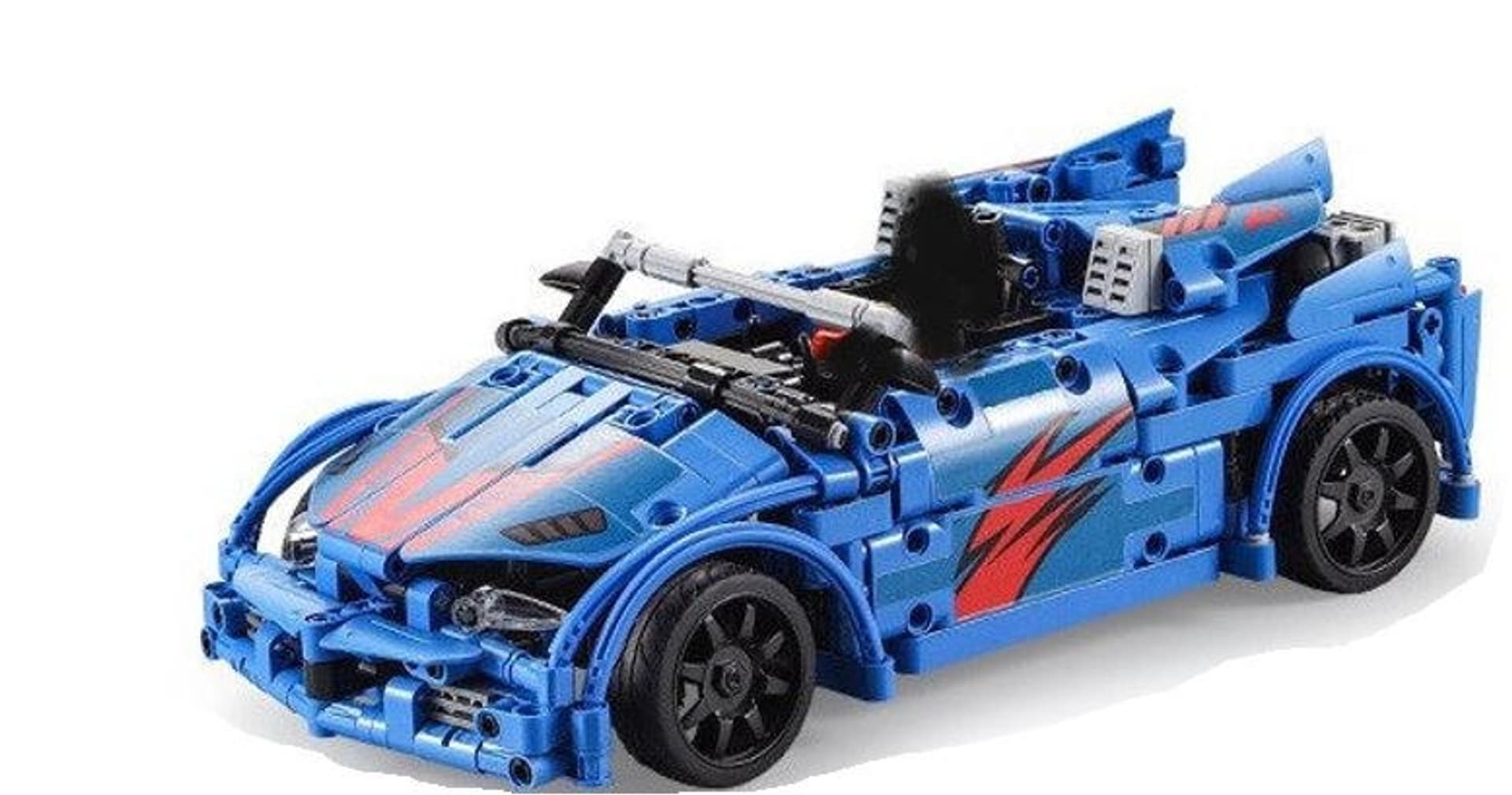 

Klocki techniczne CaDA 585 el. Zdalnie sterowany Crush Racing Car dla dzieci 6+ Auto z katapultą