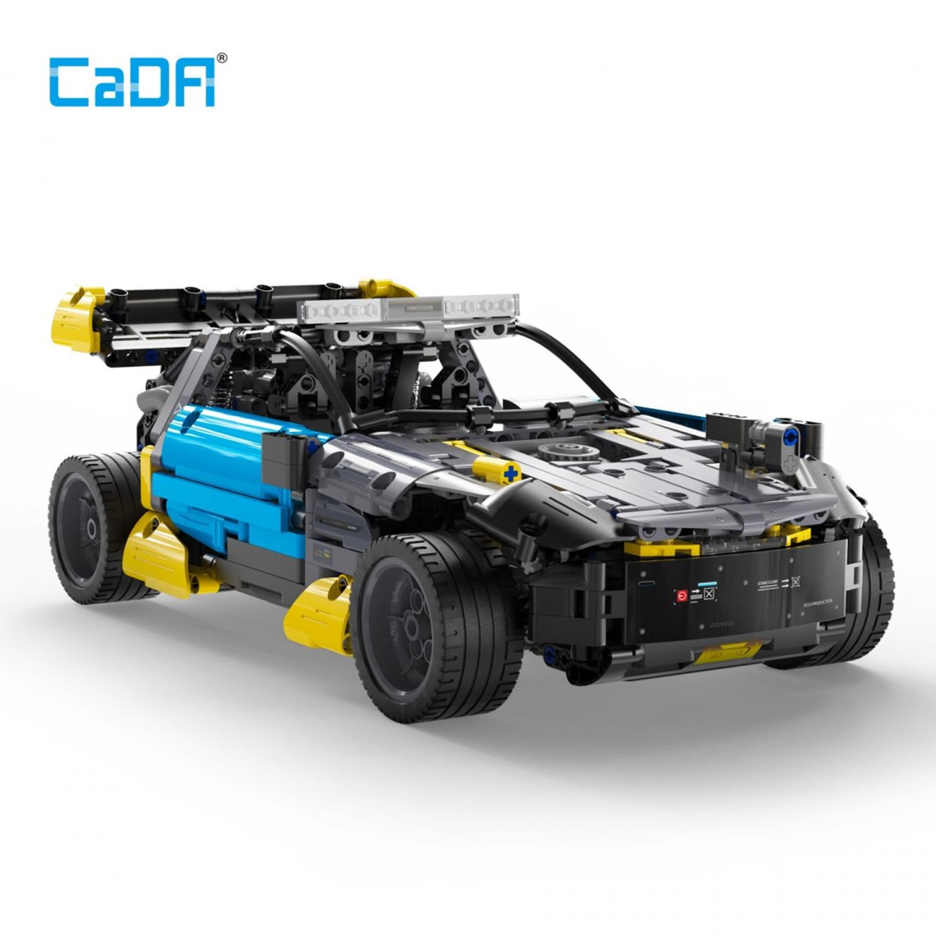 

Klocki techniczne CaDA Cyber Night 1176 el. Samochód sportowy Wild Wolf Buggy dla dzieci 8+