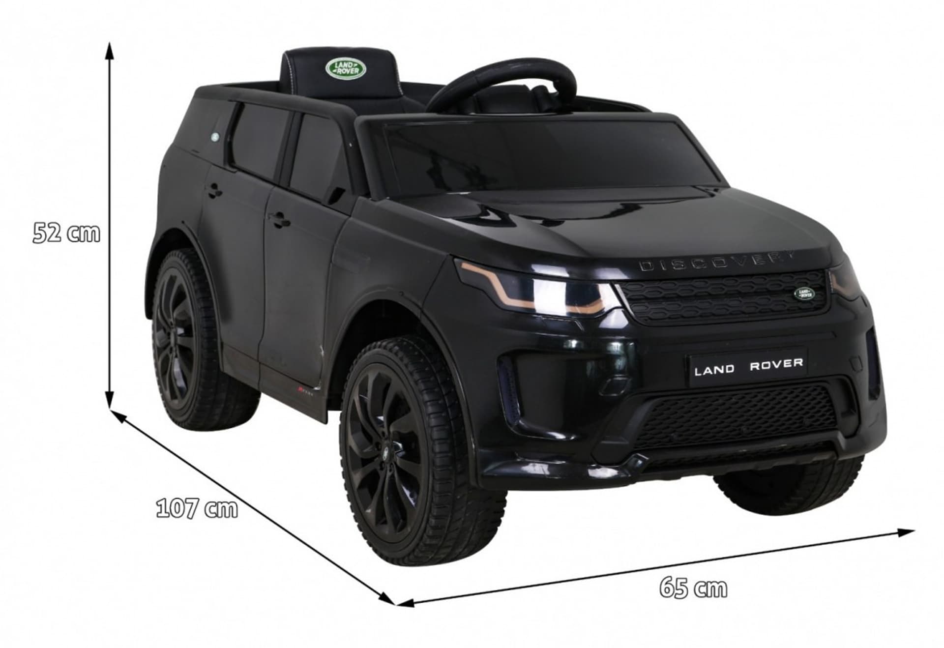 

Land Rover Discovery Sport dla dzieci Czarny + Pilot + Wolny Start + Funkcja Kołyski + MP3 LED