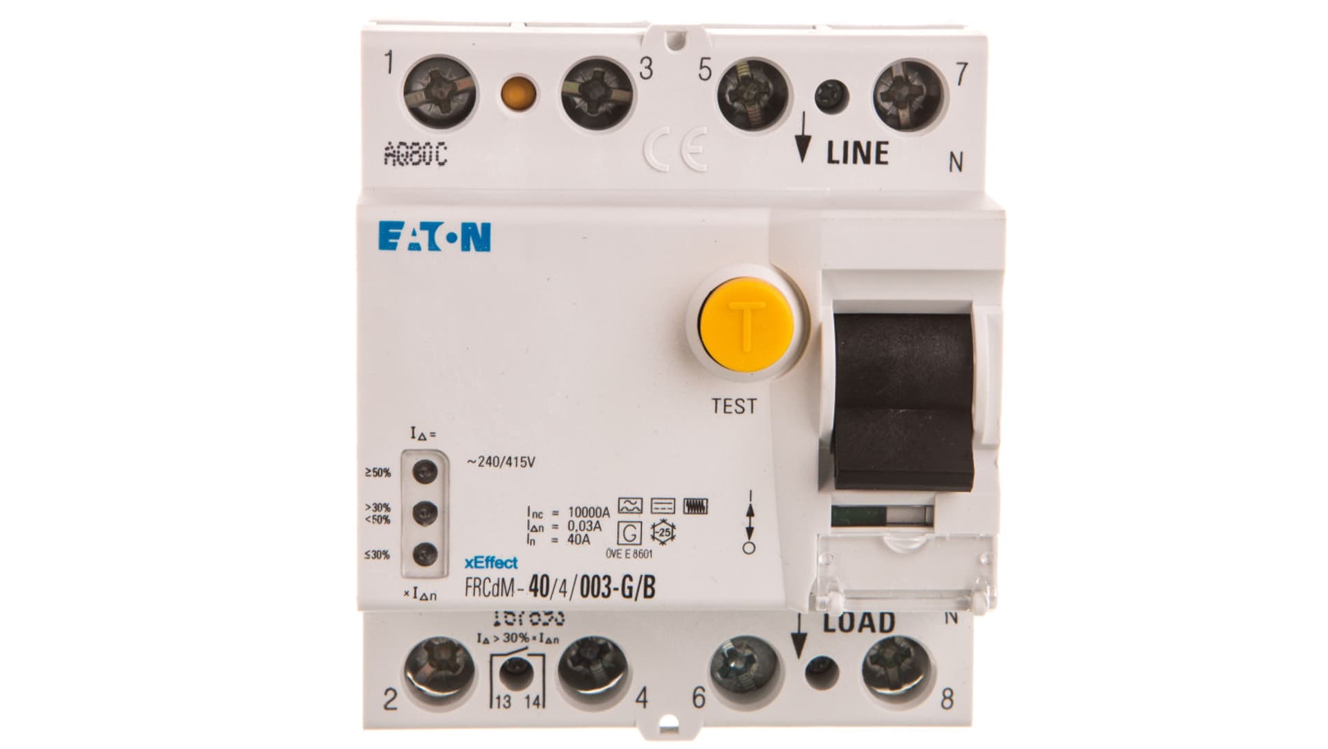

Wyłącznik różnicowoprądowy 4P 40A 0,03A typ G/B FRCdM-40/4/003-G/B 167893