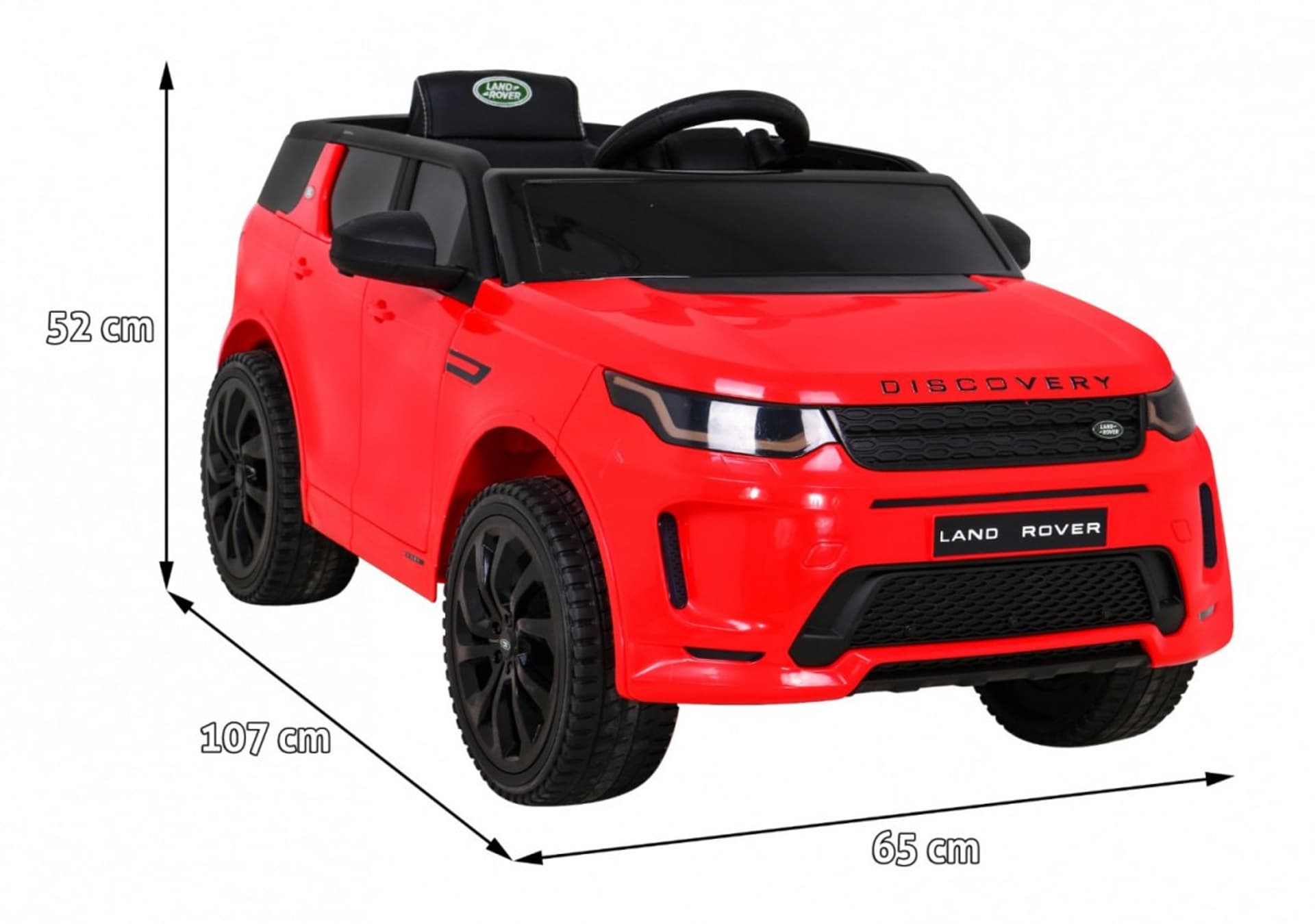 

Land Rover Discovery Sport dla dzieci Czerwony + Pilot + Wolny Start + Funkcja Kołyski + MP3 LED