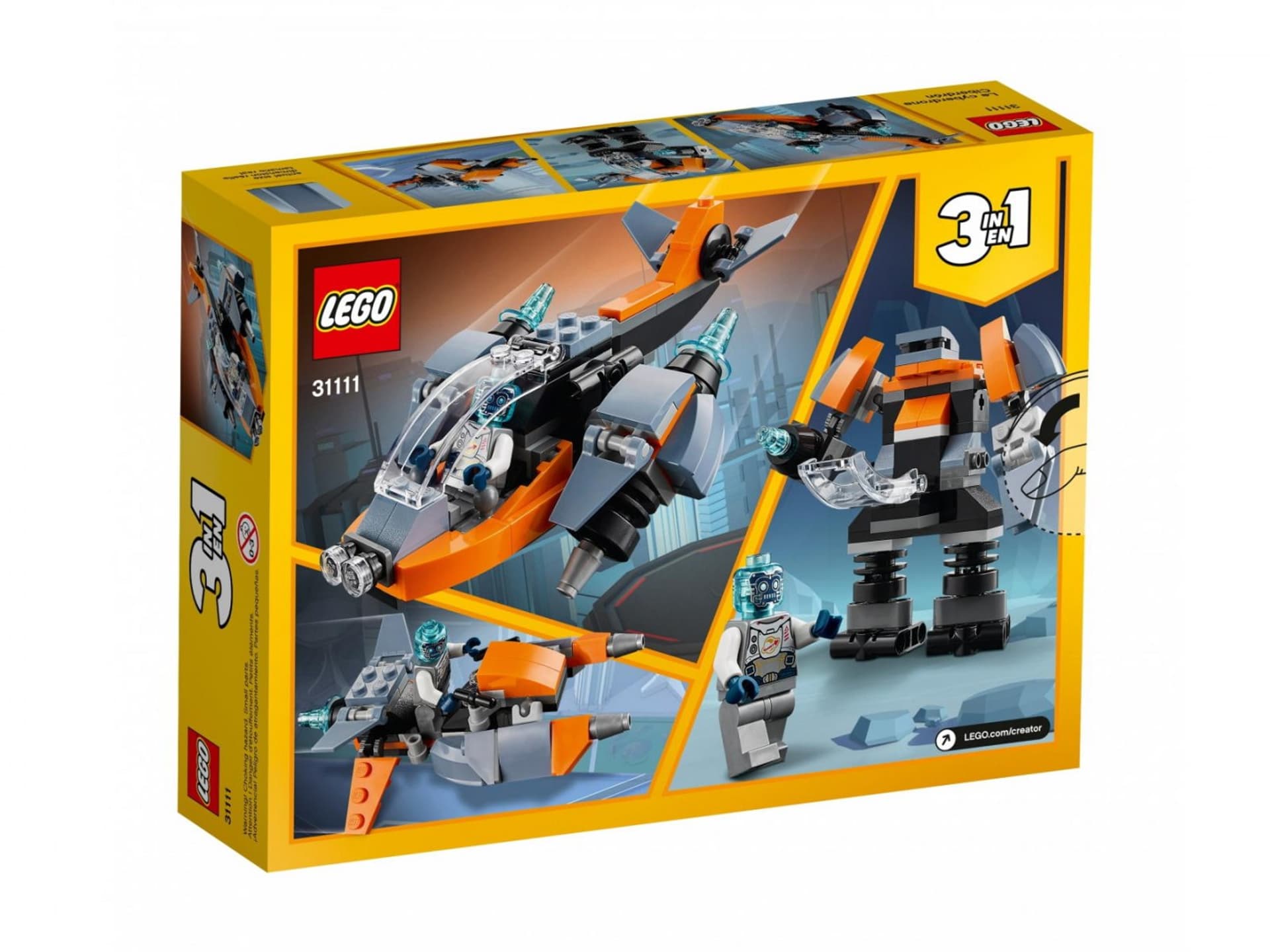 

LEGO 31111 Creator Cyberdron