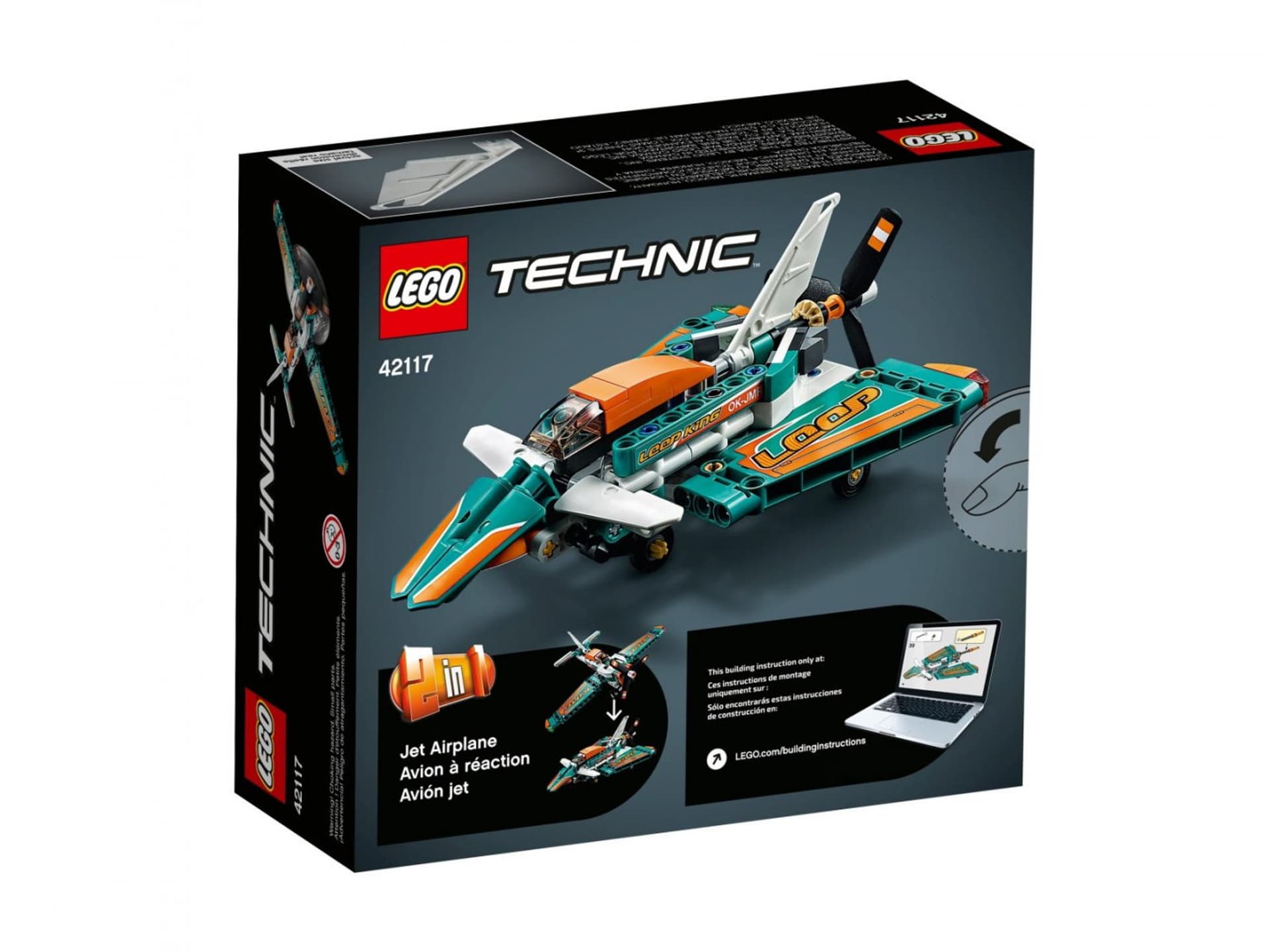 

LEGO 42117 Technic Samolot wyścigowy