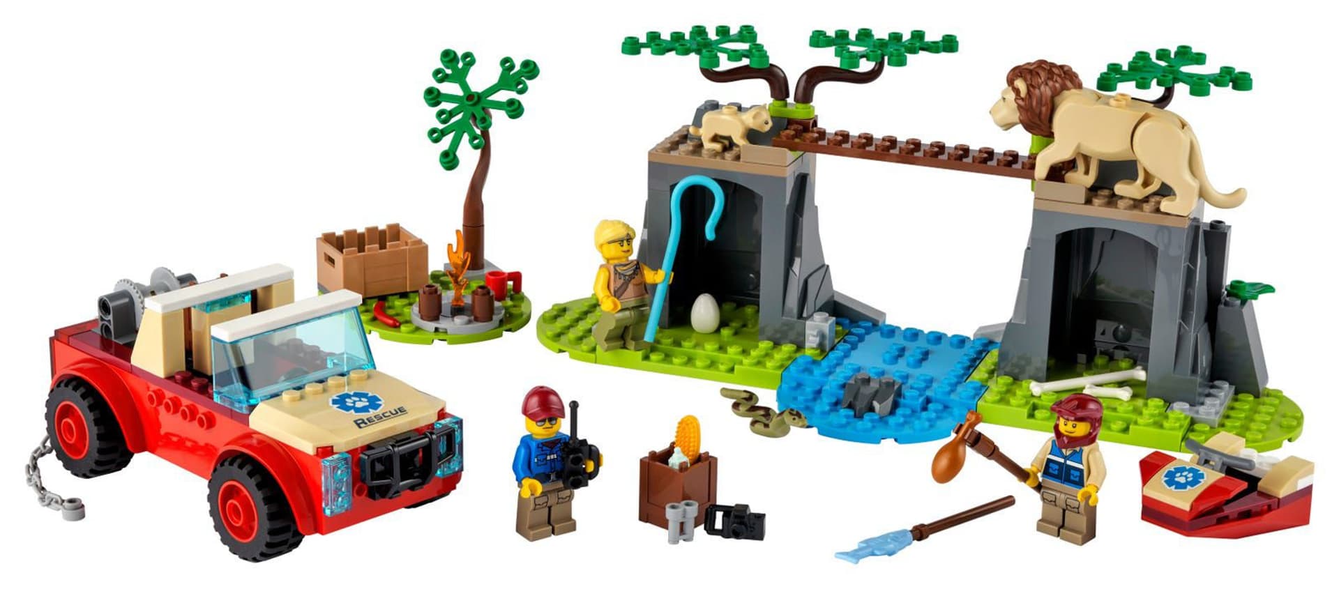 

LEGO 60301 City Terenówka ratowników dzikich zwier