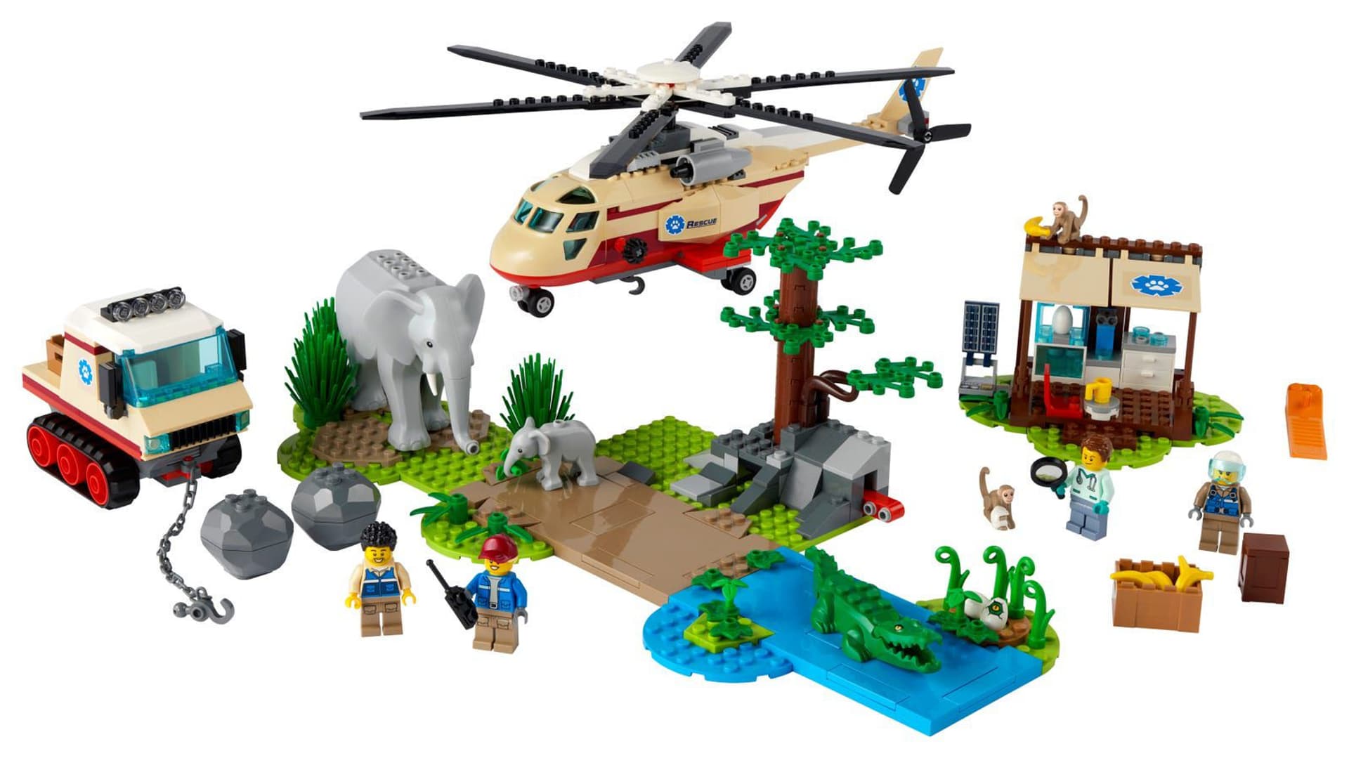 

LEGO 60302 City Na ratunek dzikim zwierzętom