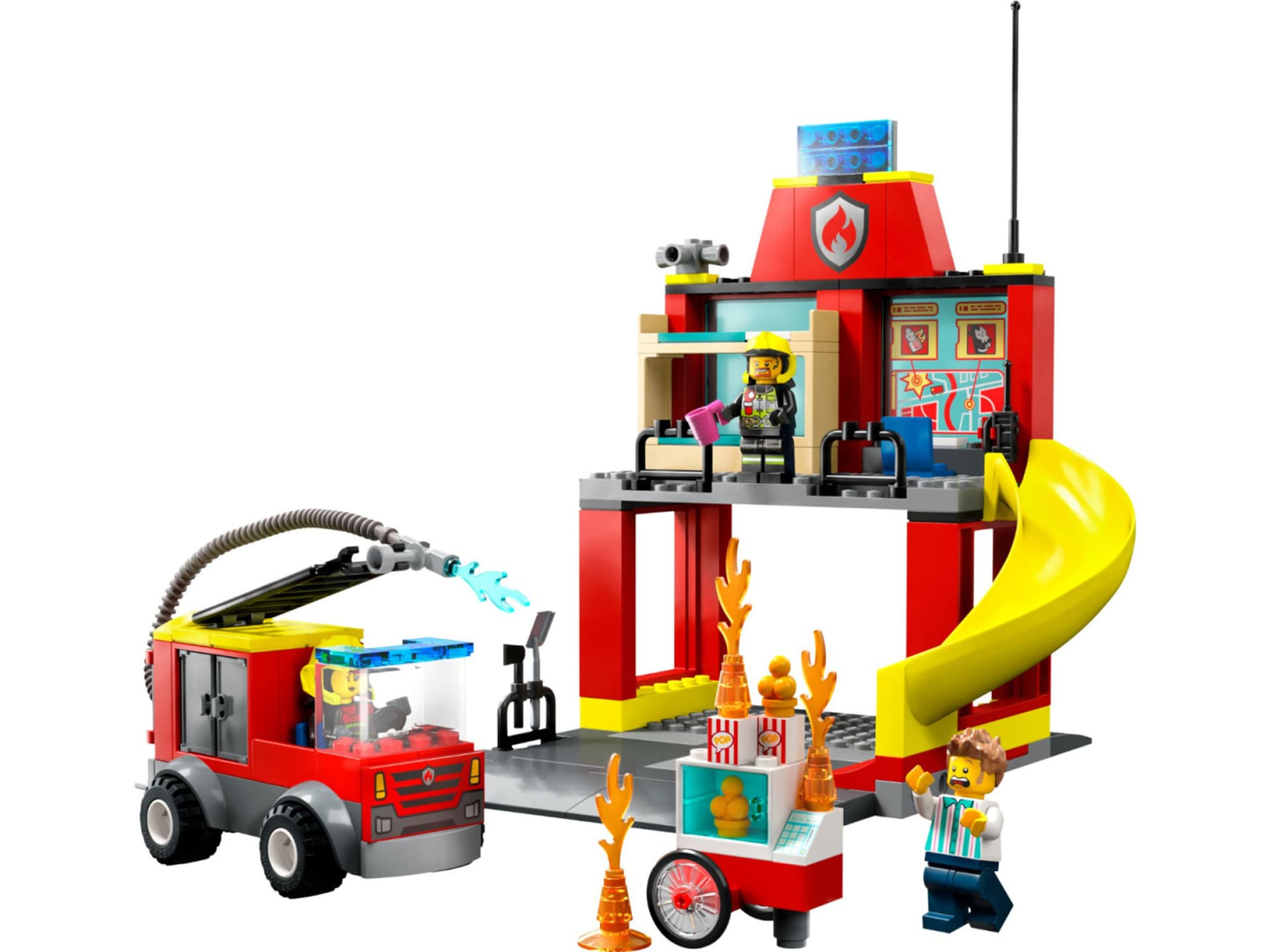 

LEGO 60375 City Remiza strażacka i wóz strażacki