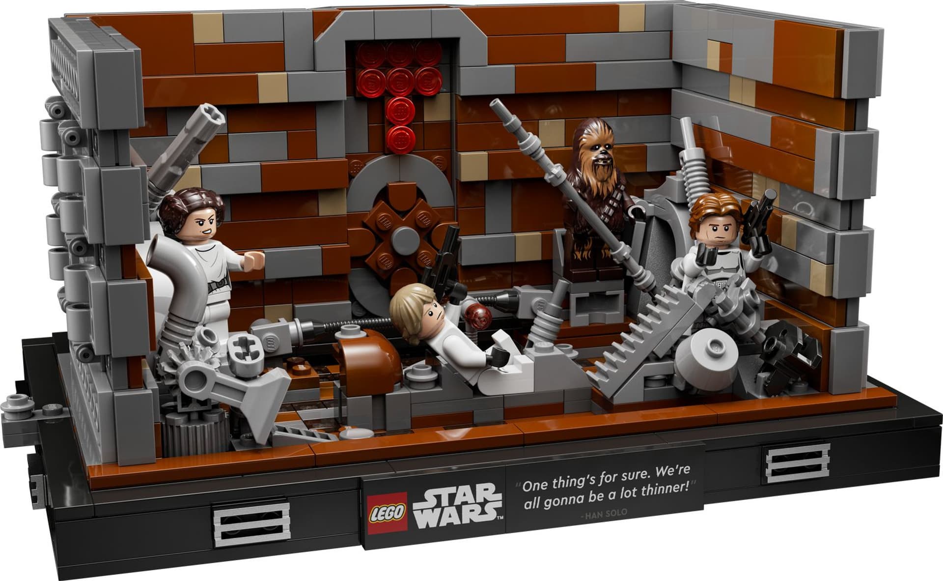 

LEGO 75339 Star Wars Diorama: Zgniatarka odpadów
