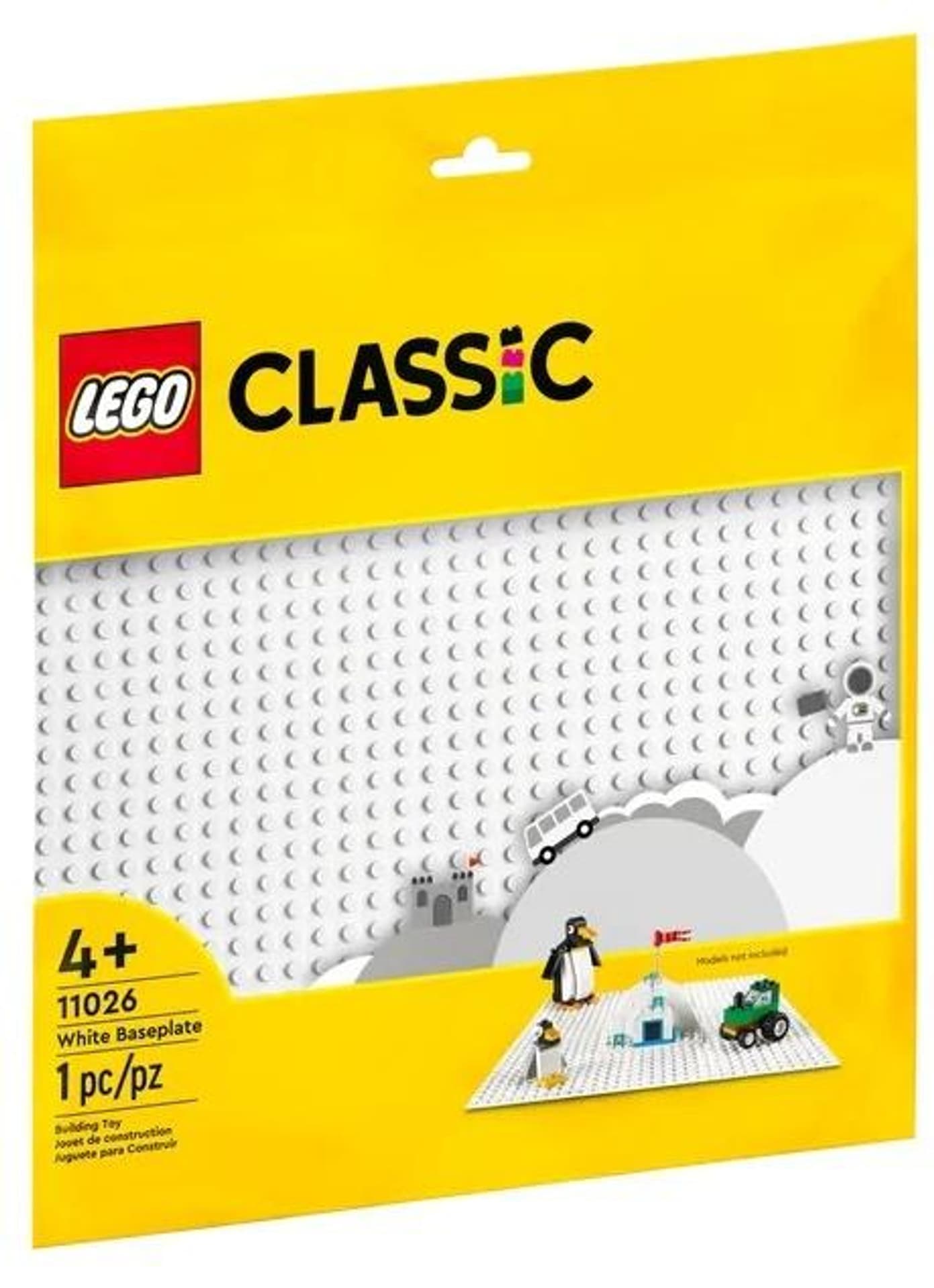 

LEGO Biała płytka konstrukcyjna LEGO Classic 11026