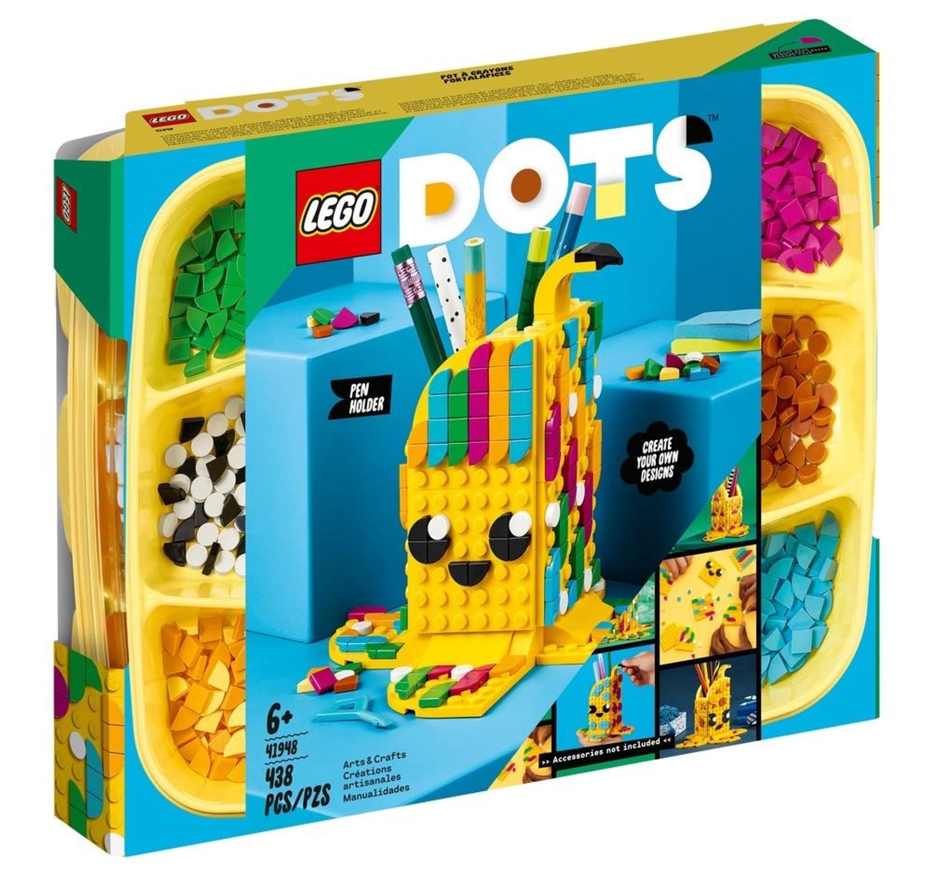 

Lego DOTS 41948 Uroczy banan pojemnik na długopisy