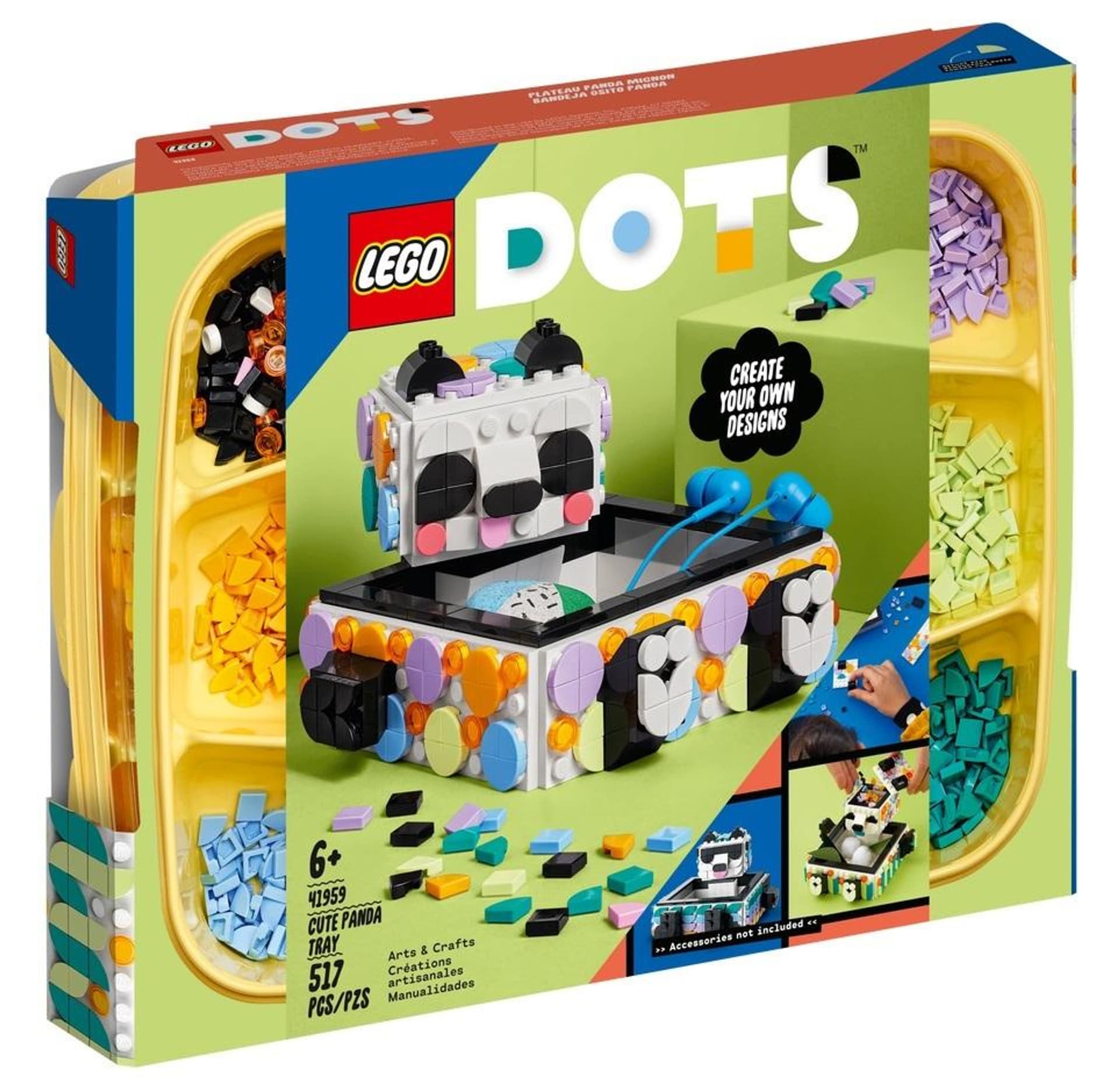 

Lego DOTS 41959 Pojemnik z uroczą pandą