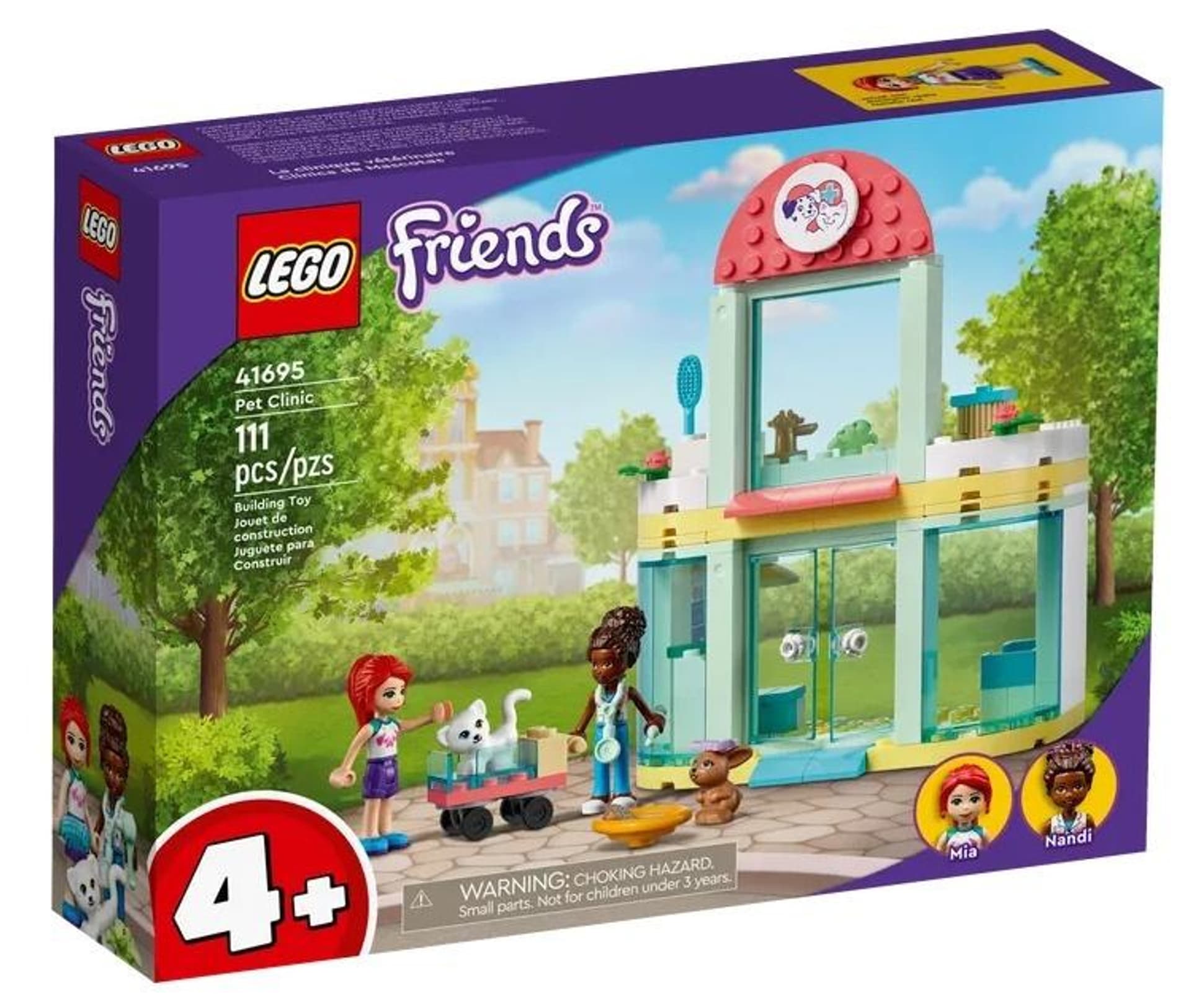 

Lego FRIENDS 41695 Klinika dla zwierzątek