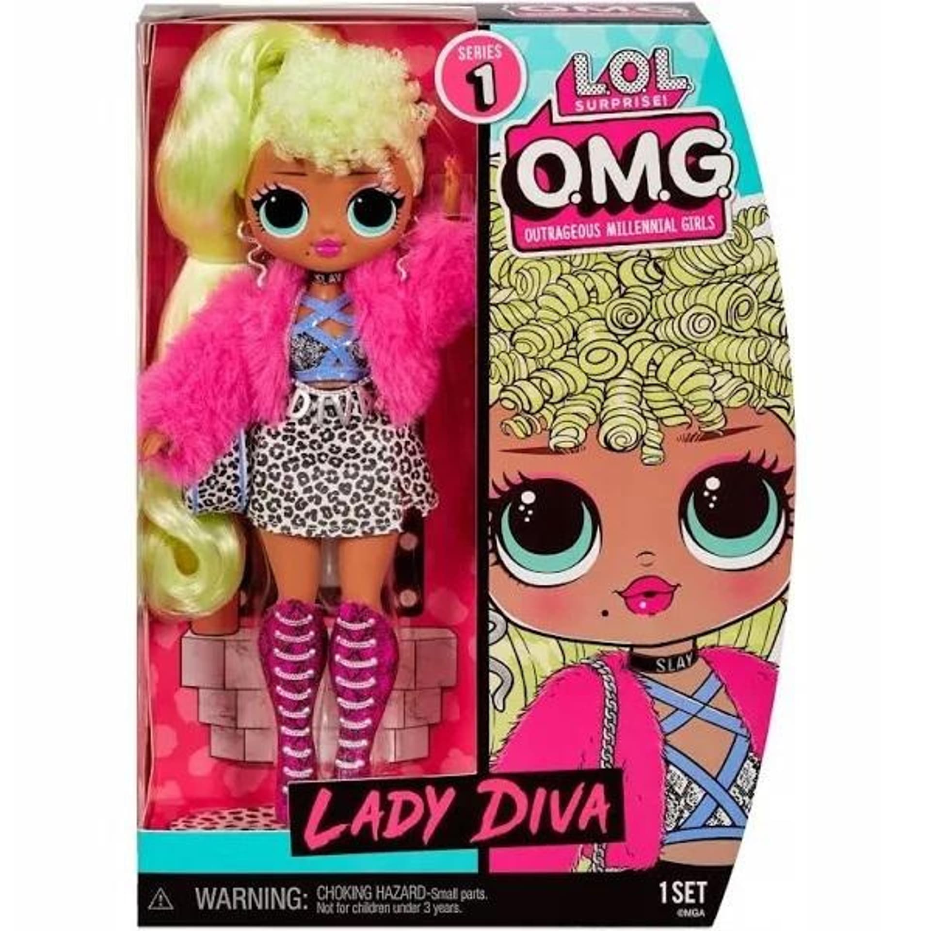 

LOL Surprise OMG Core Doll S1 Lady Diva