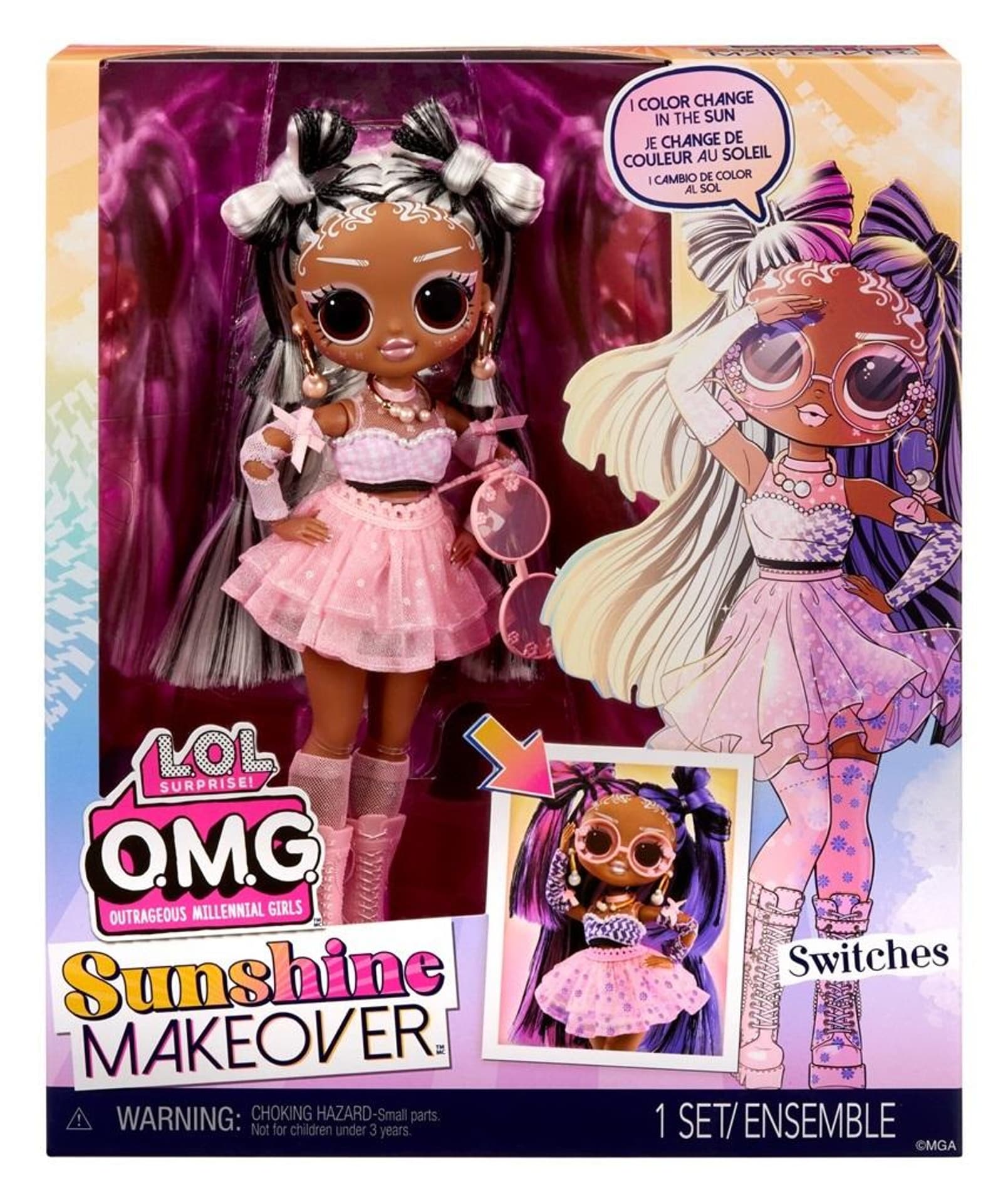 

LOL Surprise OMG Sunshine Makeover Switches