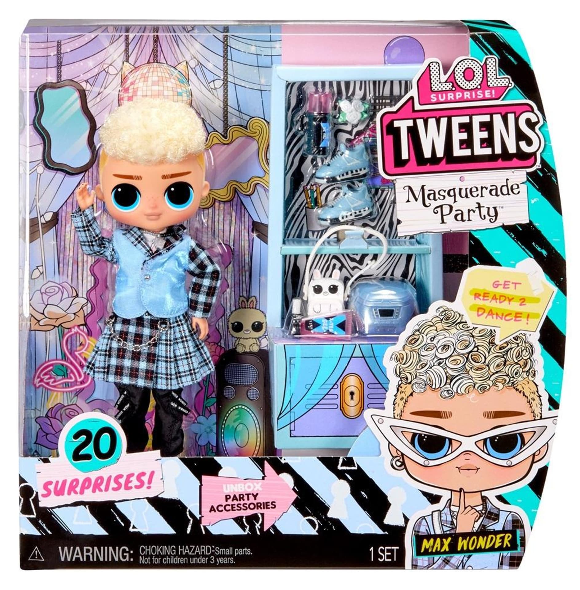 

LOL Surprise Tweens Masquerade Doll - Max Wonder