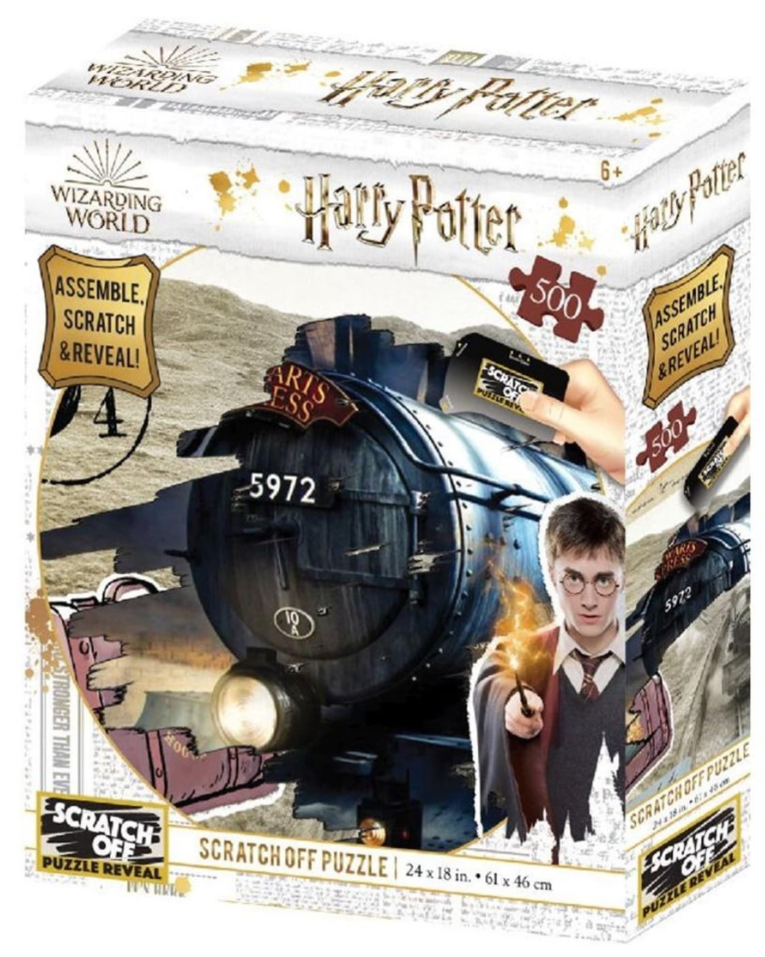 

Magiczne puzzle zdrapka 500 HP Hogwart Express