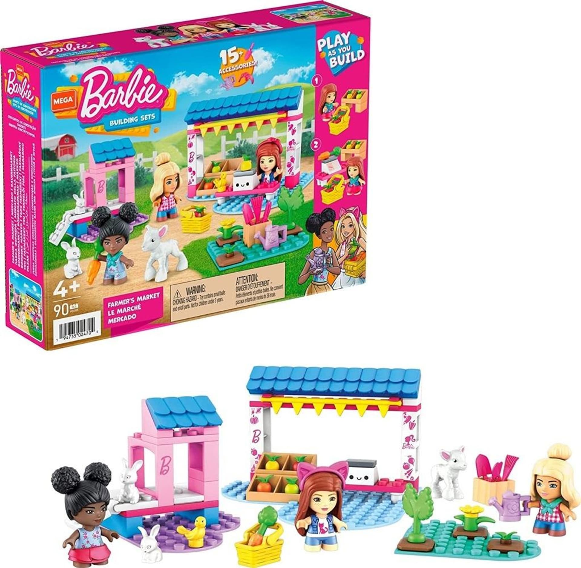 

Mega Bloks Barbie Targ farmerski HDJ85