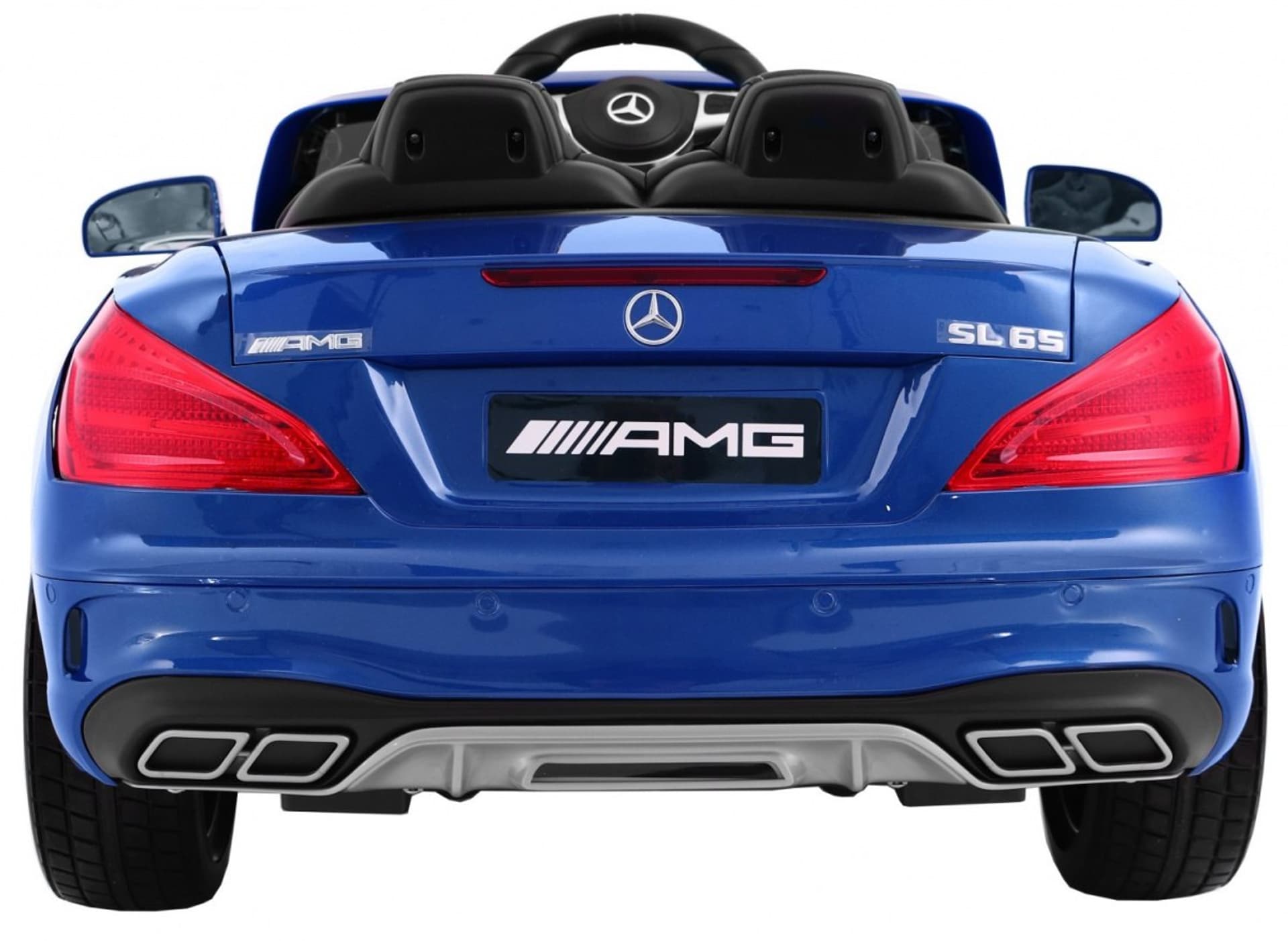 

Mercedes AMG SL65 dla dzieci Lakier Niebieski + Pilot + Bagażnik + Regulacja siedzenia + MP3 LED + Wolny Start
