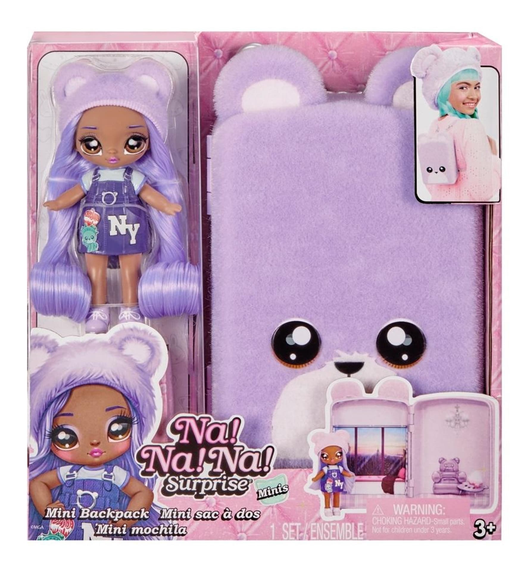 

Na Na Na Surprise Mini Backpack City Bear