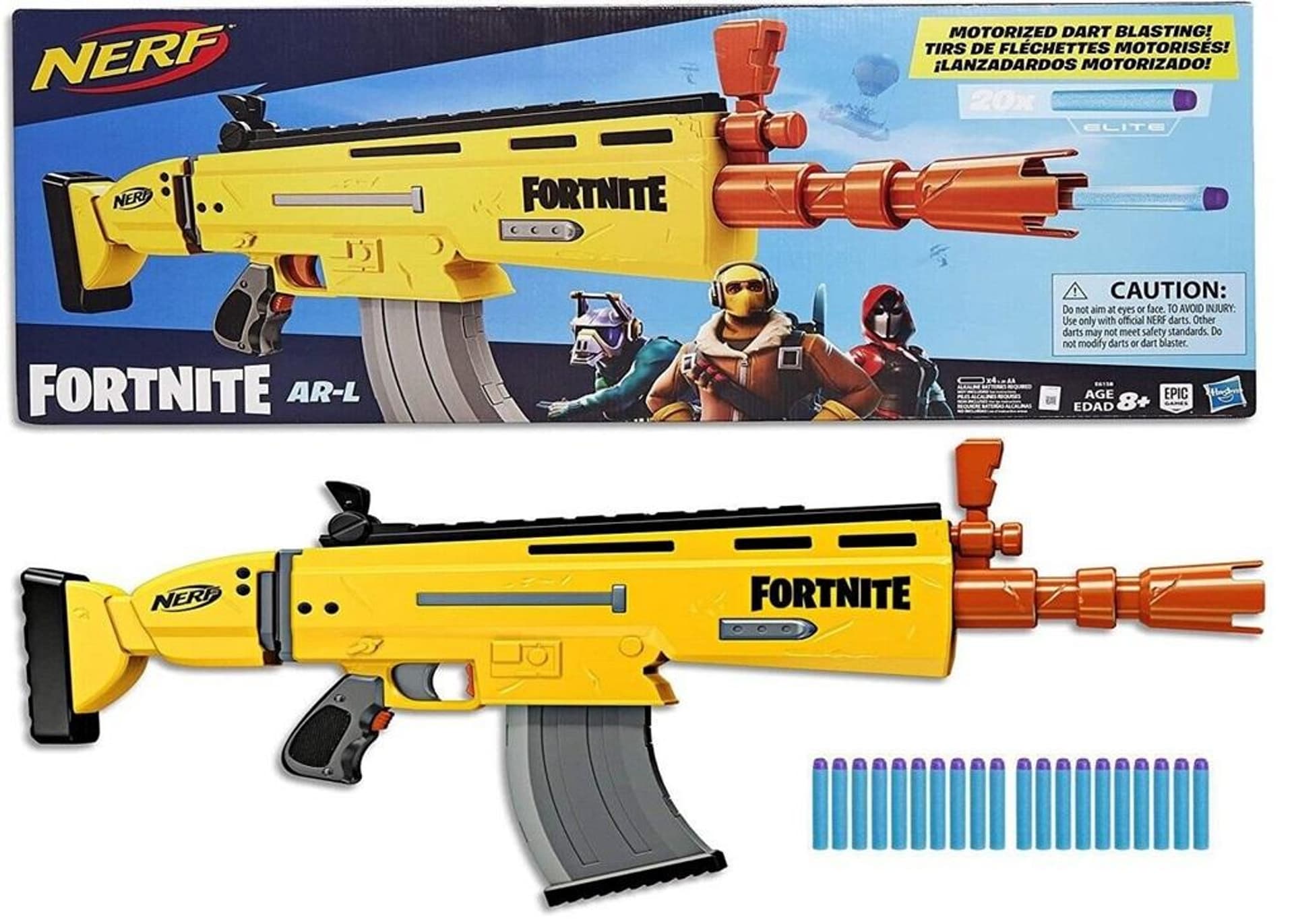 

NERF Fortnite Ar-L Blaster