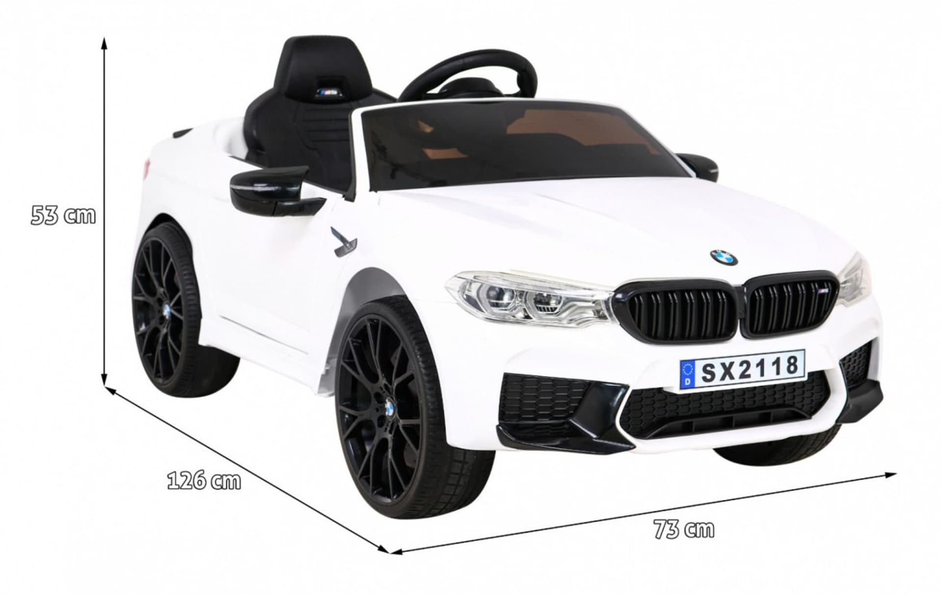 

Pojazd BMW M5 DRIFT Biały