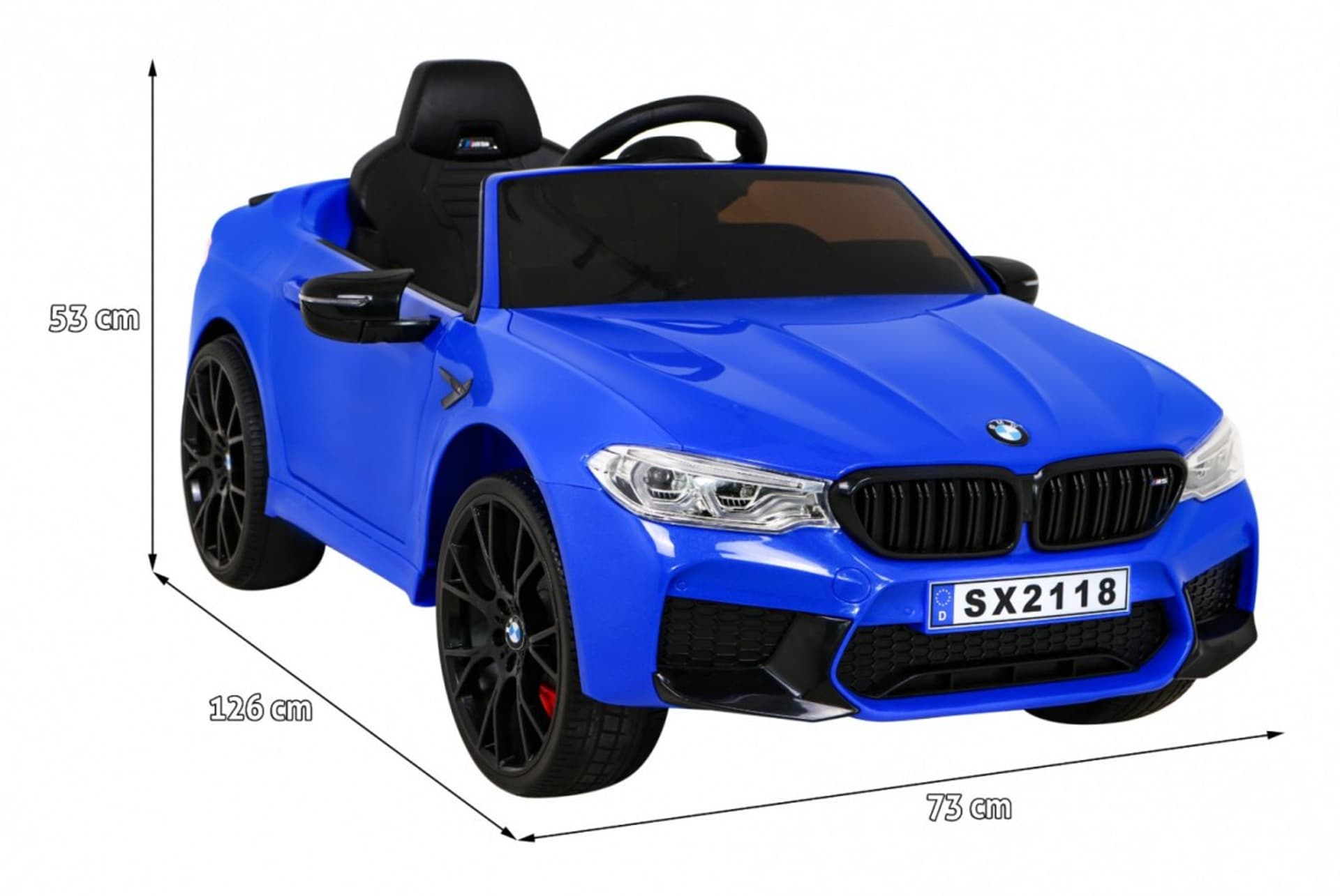 

Pojazd BMW M5 DRIFT Niebieski
