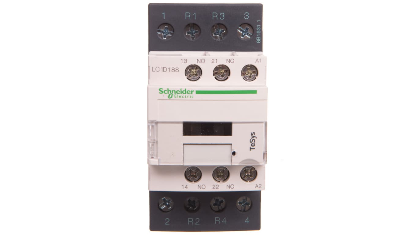 

Stycznik 32A (AC-1) 4P 48V AC 1Z 1R LC1D188E7, Ac-1) 4p 48v ac 1z 1r lc1d188e