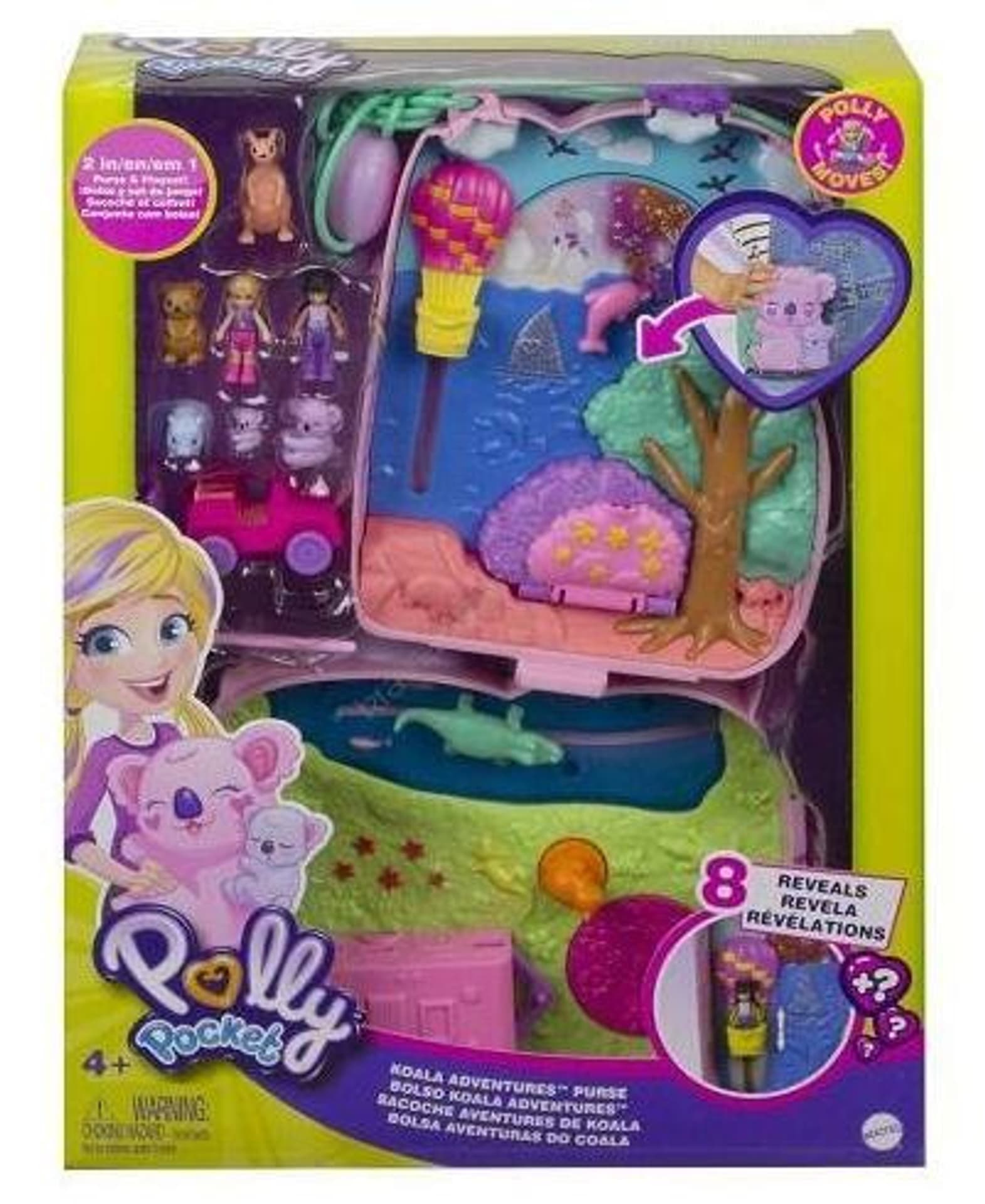 

Polly Pocket. Kompaktowa torebka koala GXC95