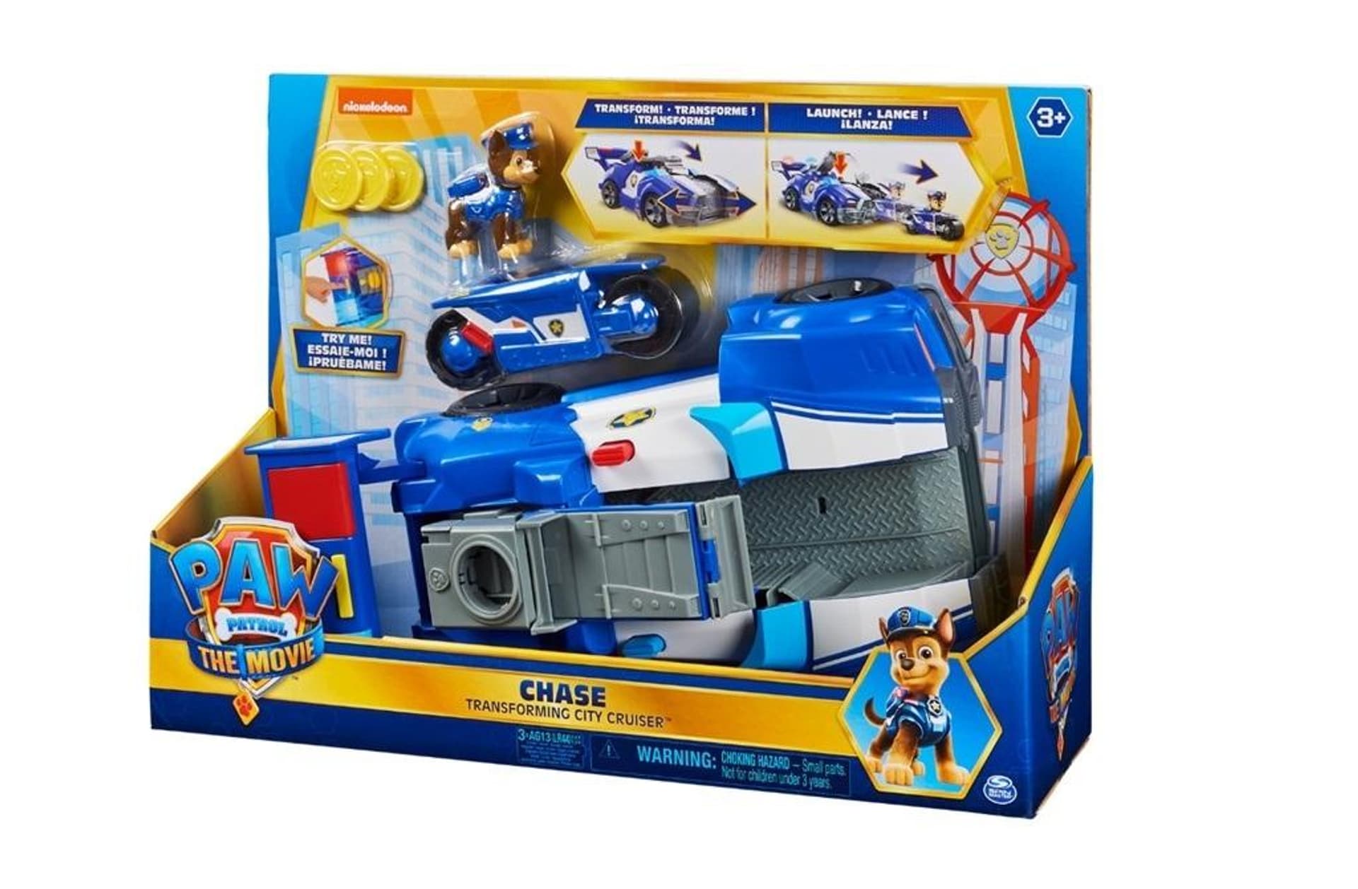 

Psi Patrol Film: Pojazd Chase'a 2w1 Transformacja