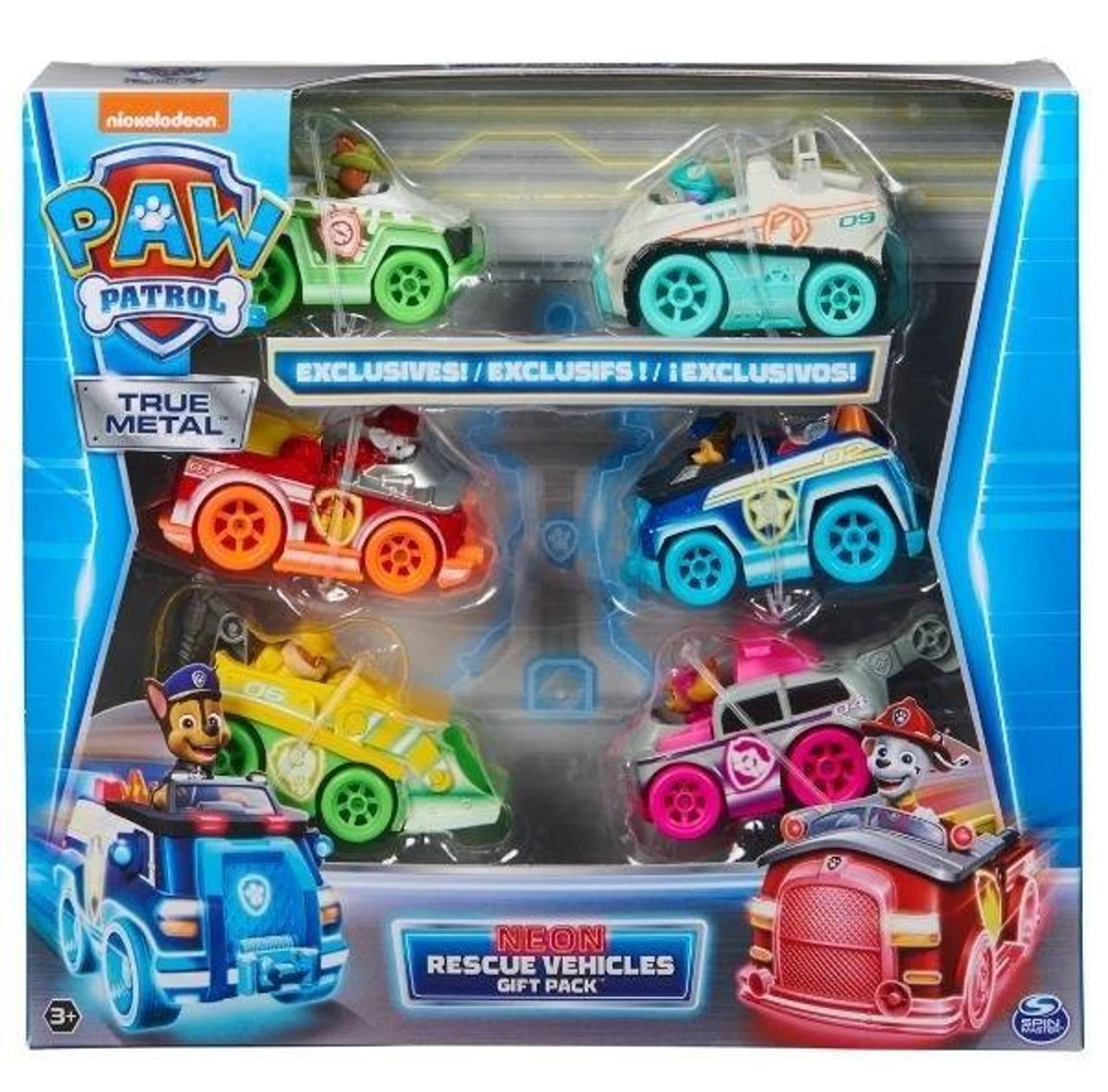 

Psi Patrol Neon Rescue Vehicles Gift Pack