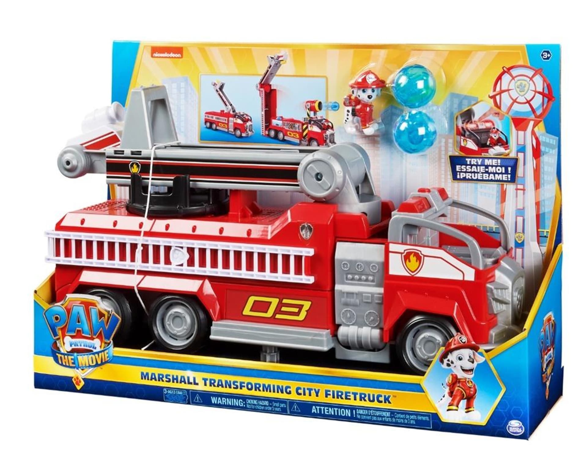 

Psi Patrol Wóz strażacki Marshall'a Transformacja