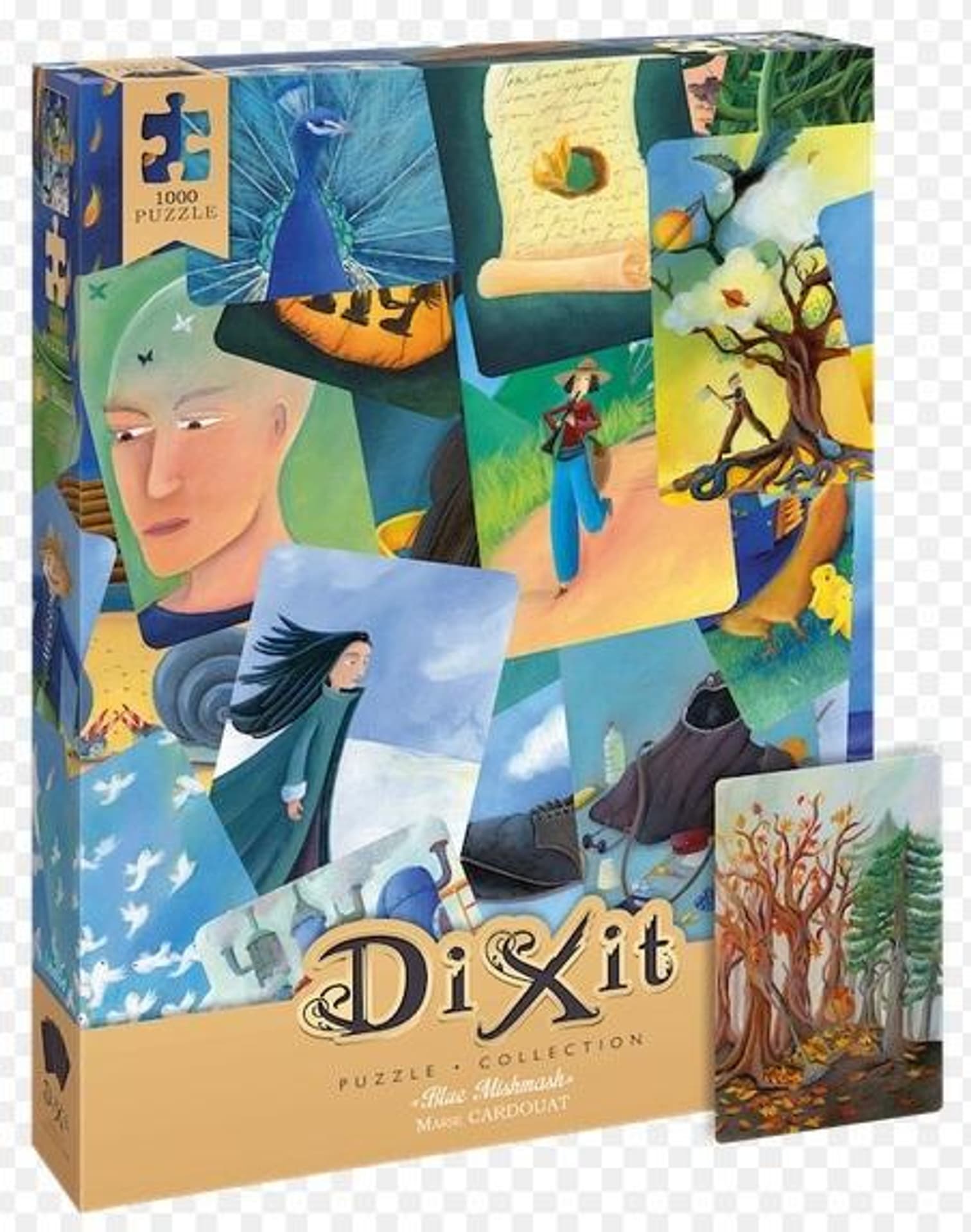

Puzzle 1000 Dixit: Blue MishMash REBEL