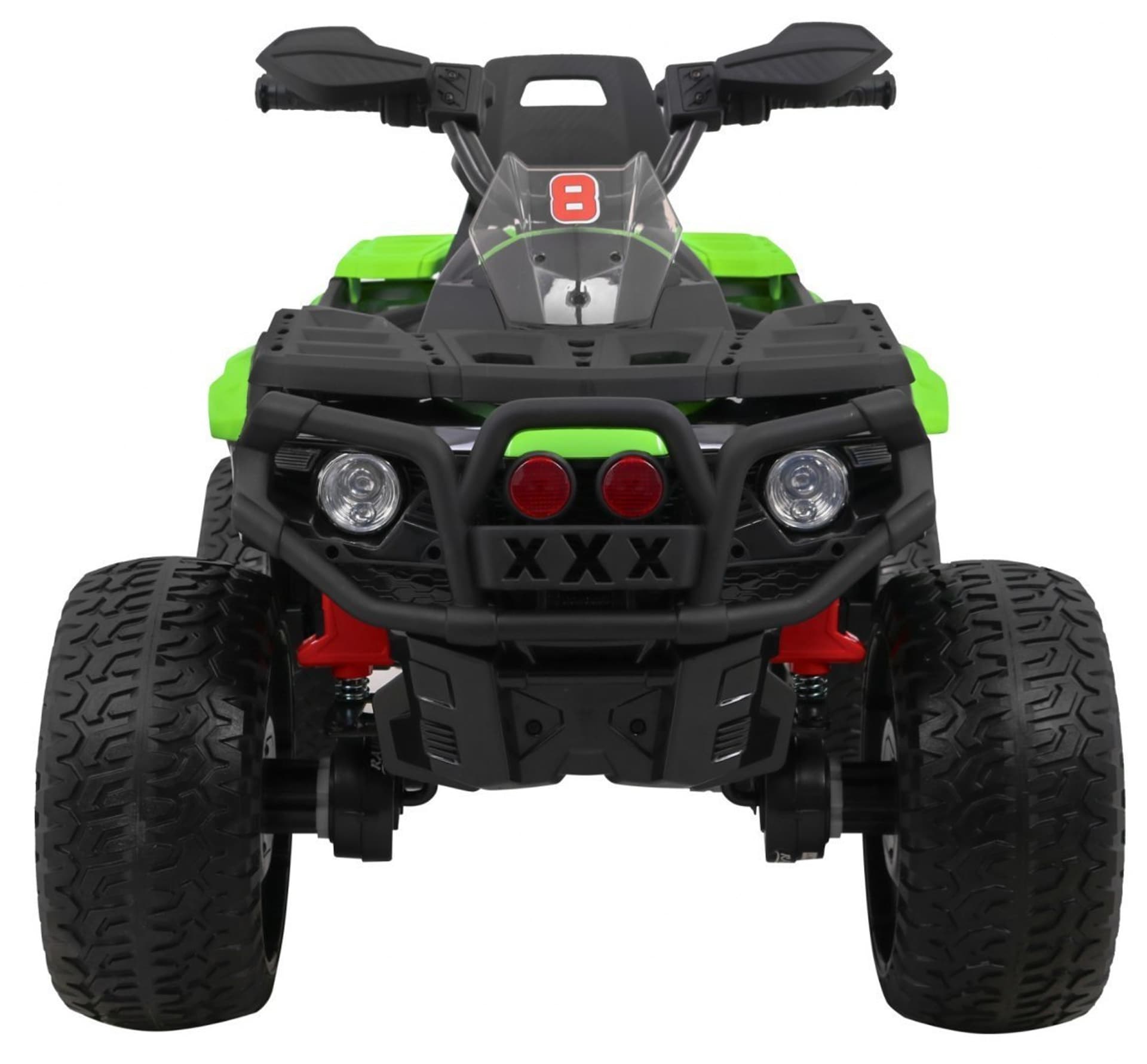 

Quad Maverick 4x4 Elektryczny Pojazd dla dzieci Zielony + Koła EVA + Panel audio + LED