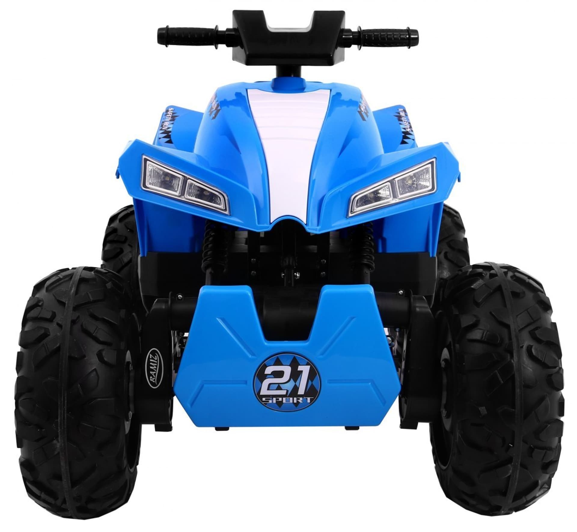 

Quad na akumulator Sport Run dla dzieci Niebieski + Napęd 4x4 + LED + Radio MP3