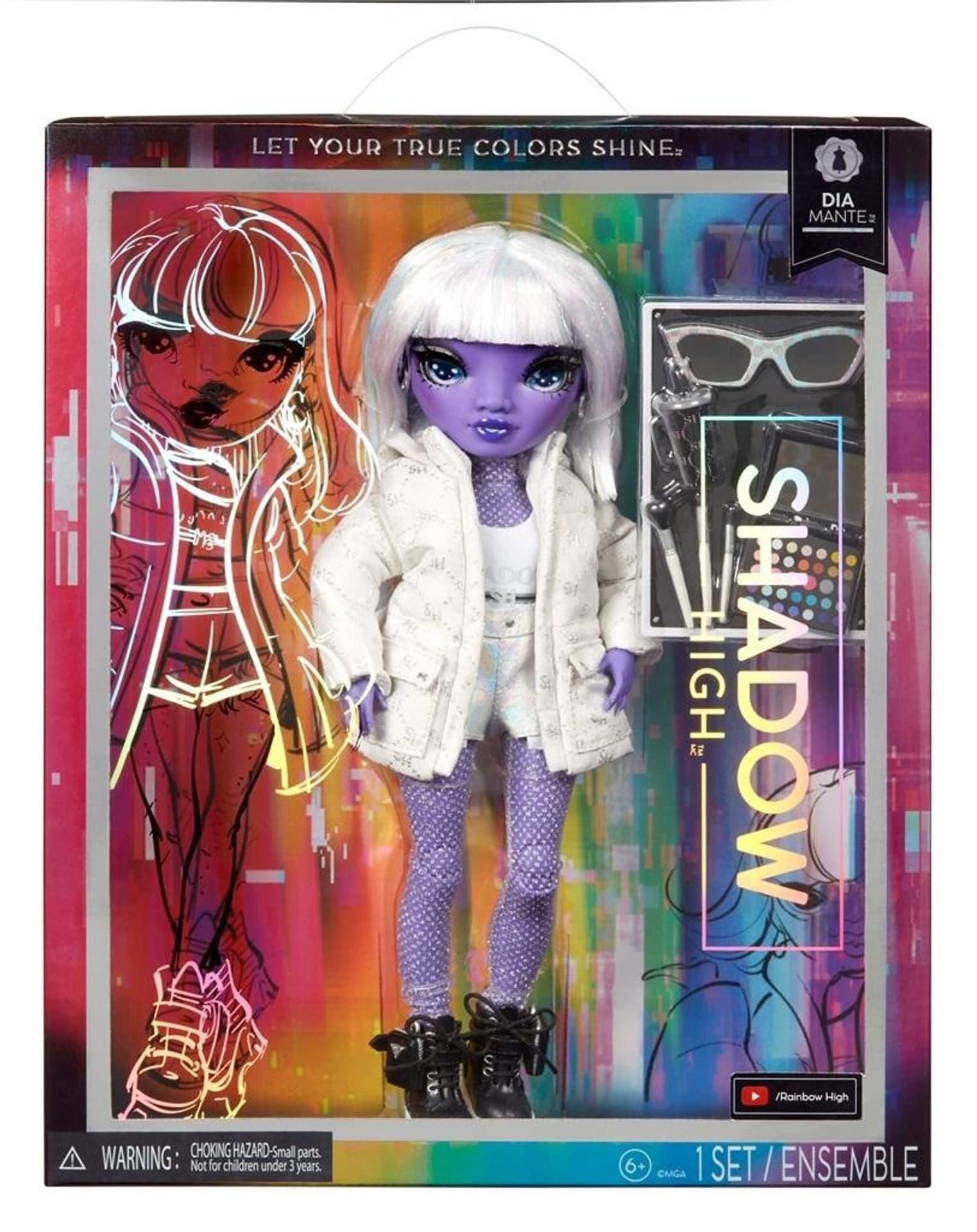 

Shadow High Fashion Doll - HG Purple