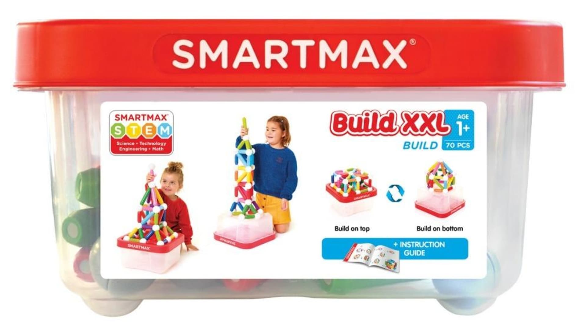 

Smart Max Build XXL (70szt.) IUVI Games, 70szt.) iuvi game