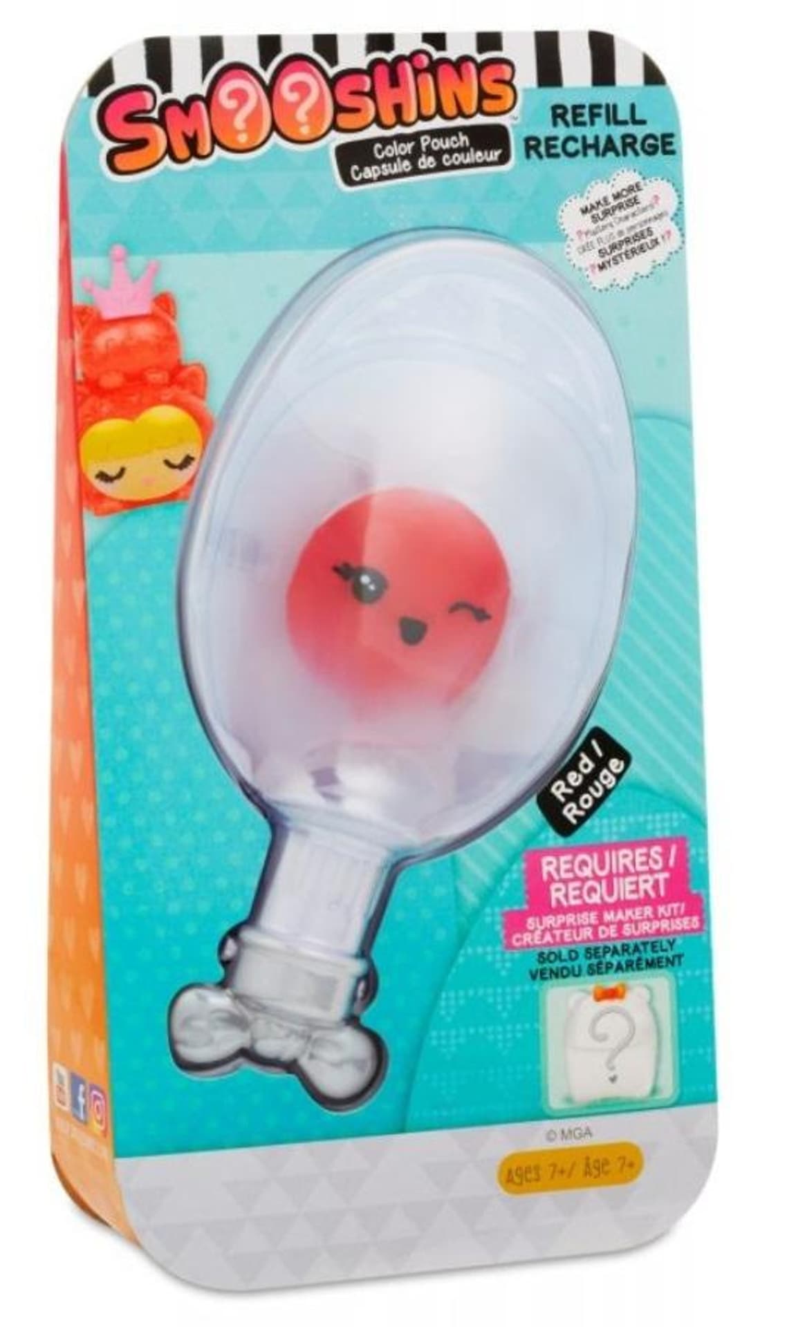 

Smooshins Color Pouch Refill Red