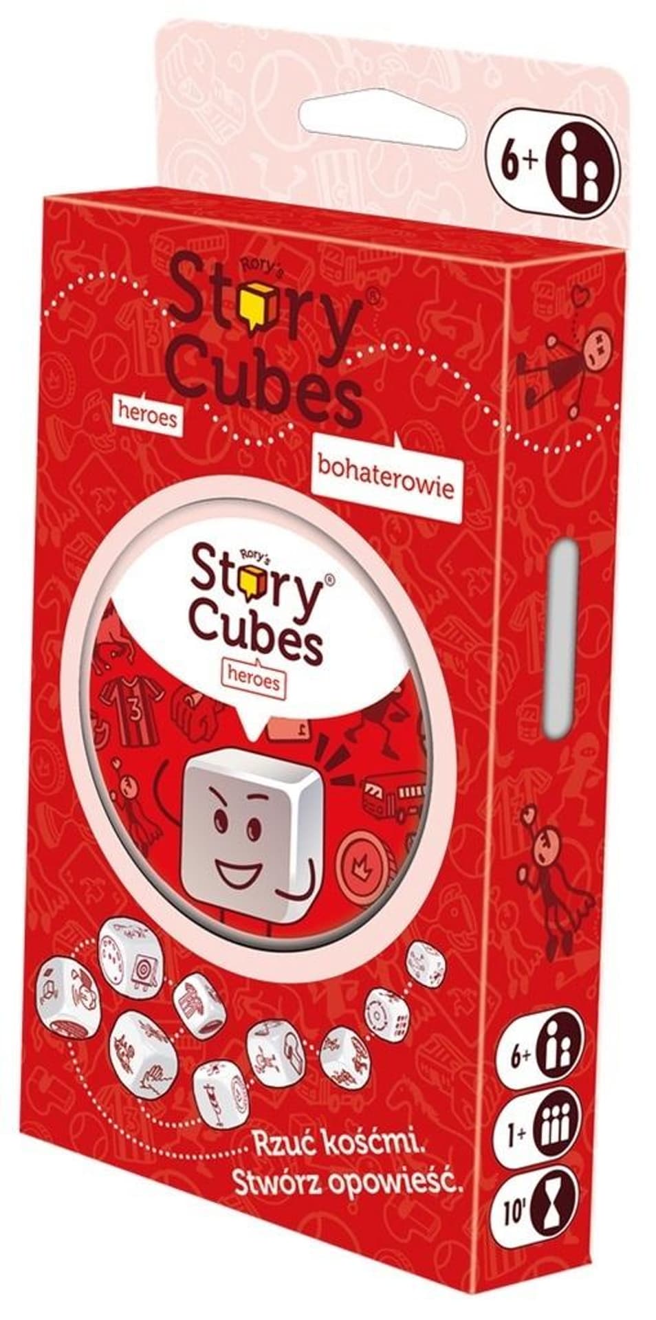 

Story Cubes: Bohaterowie (nowa edycja) REBEL, Nowa edycja) rebe