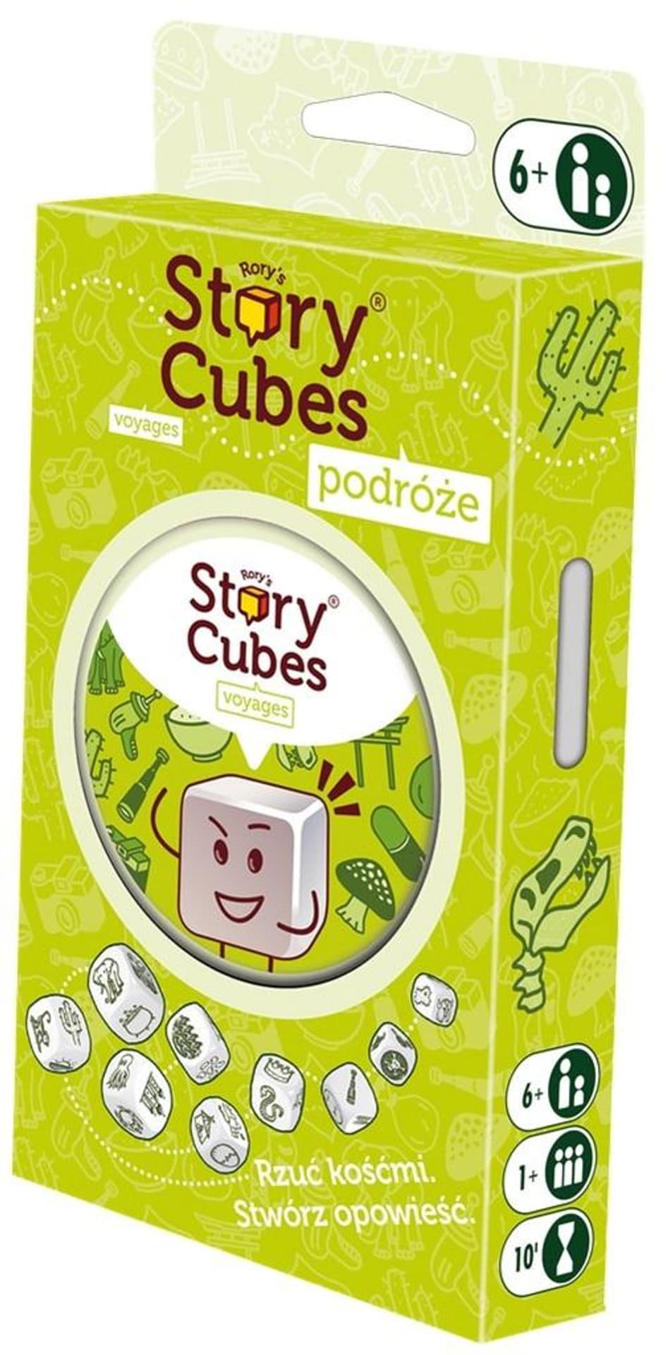 

Story Cubes: Podróże (nowa edycja) REBEL, Nowa edycja) rebe