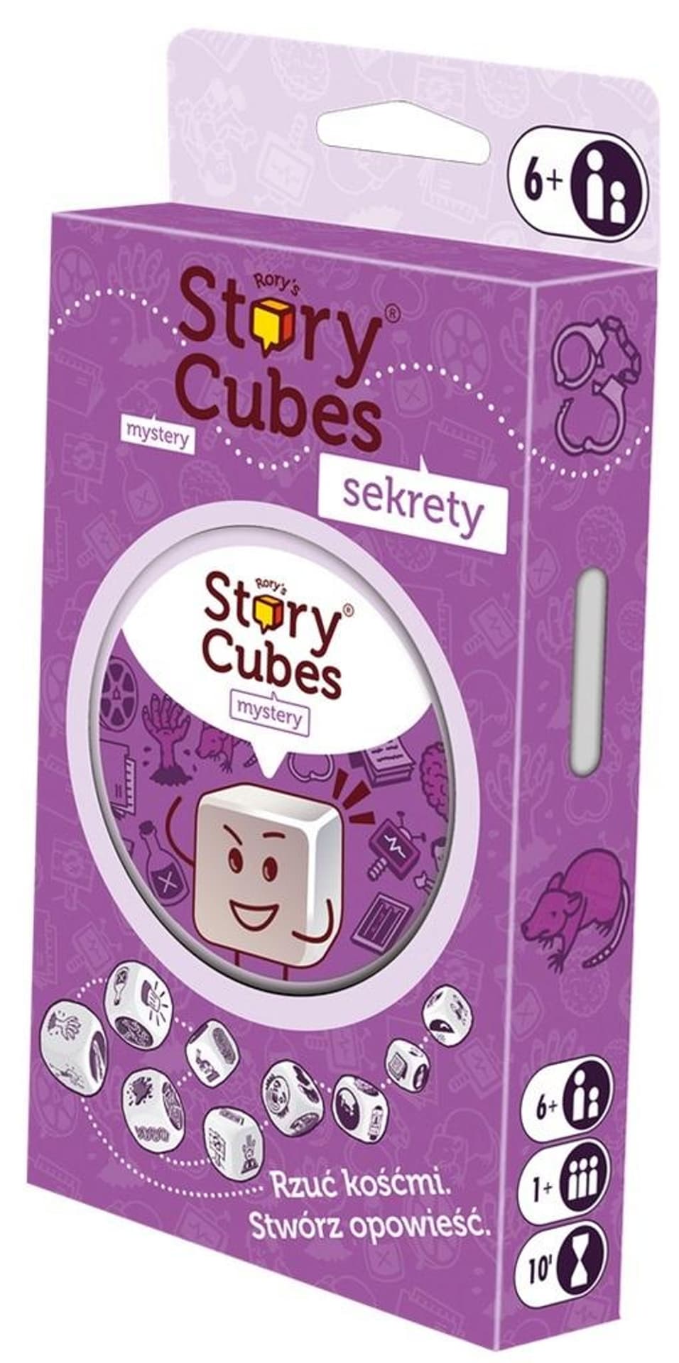 

Story Cubes: Sekrety (nowa edycja) REBEL, Nowa edycja) rebe