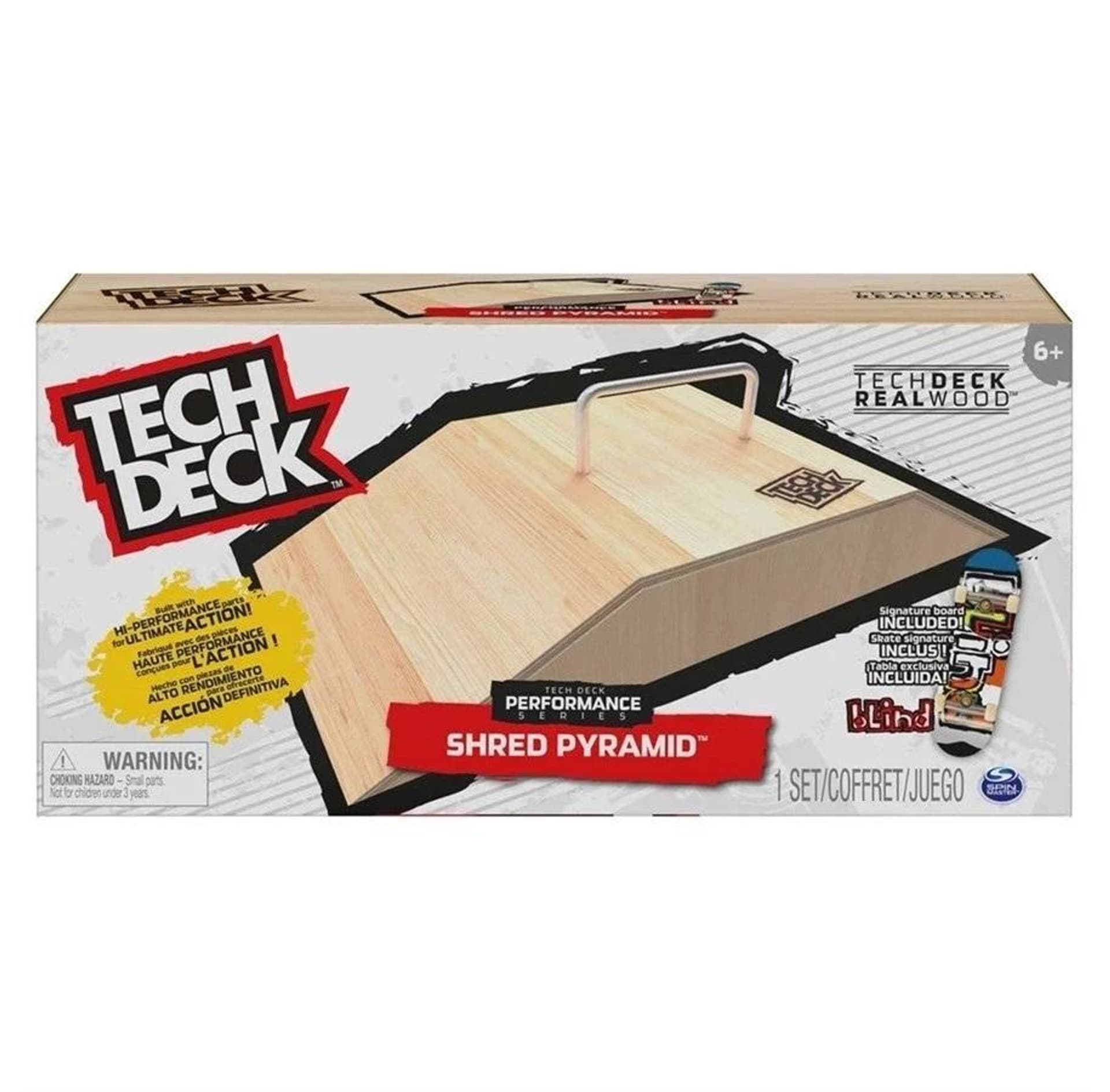 

Tech Deck drewniana rampa