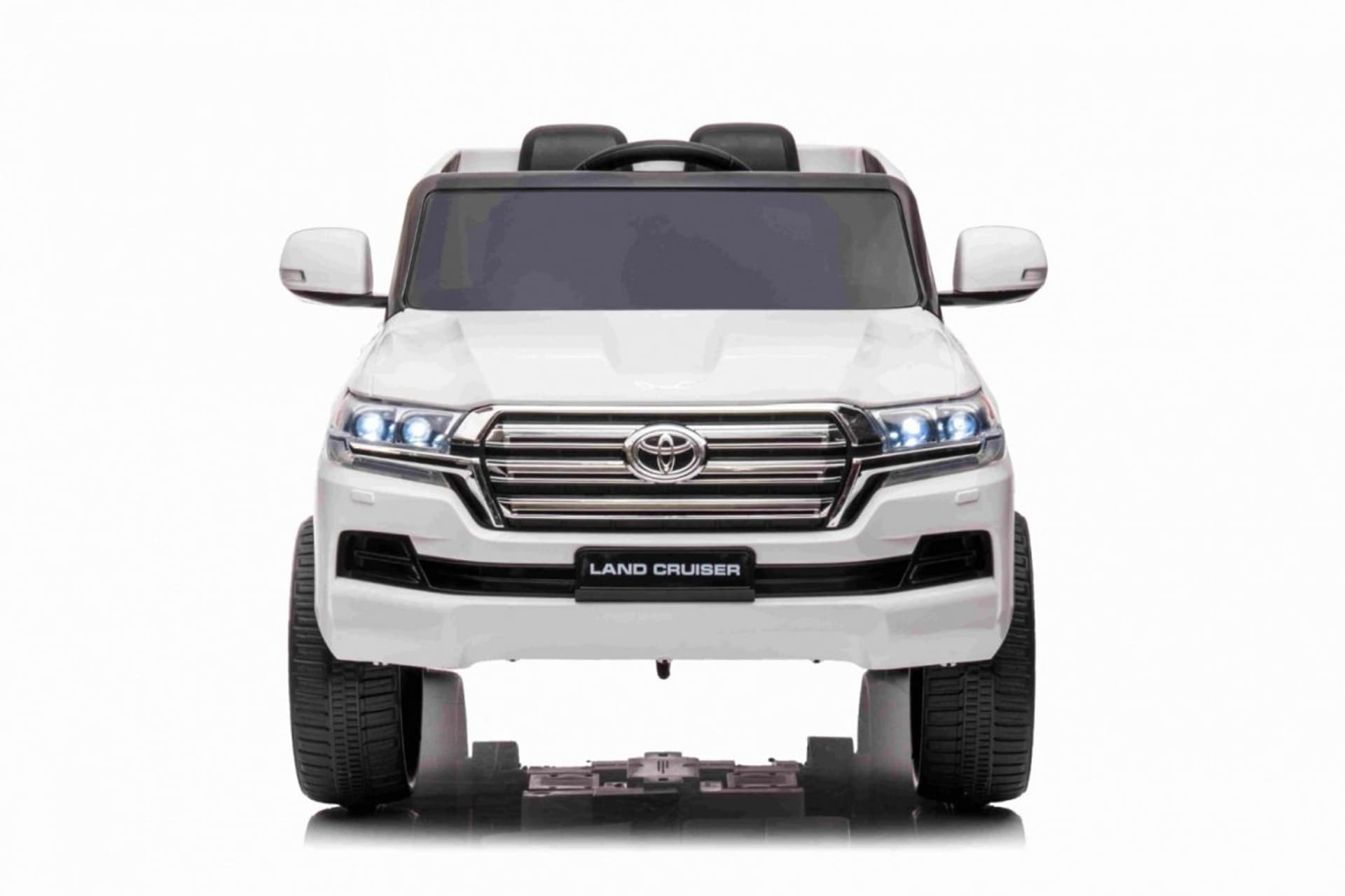 

Toyota Land Cruiser na akumulator Biały + Pilot + Schowek + EVA + Wolny Start + LED MP3