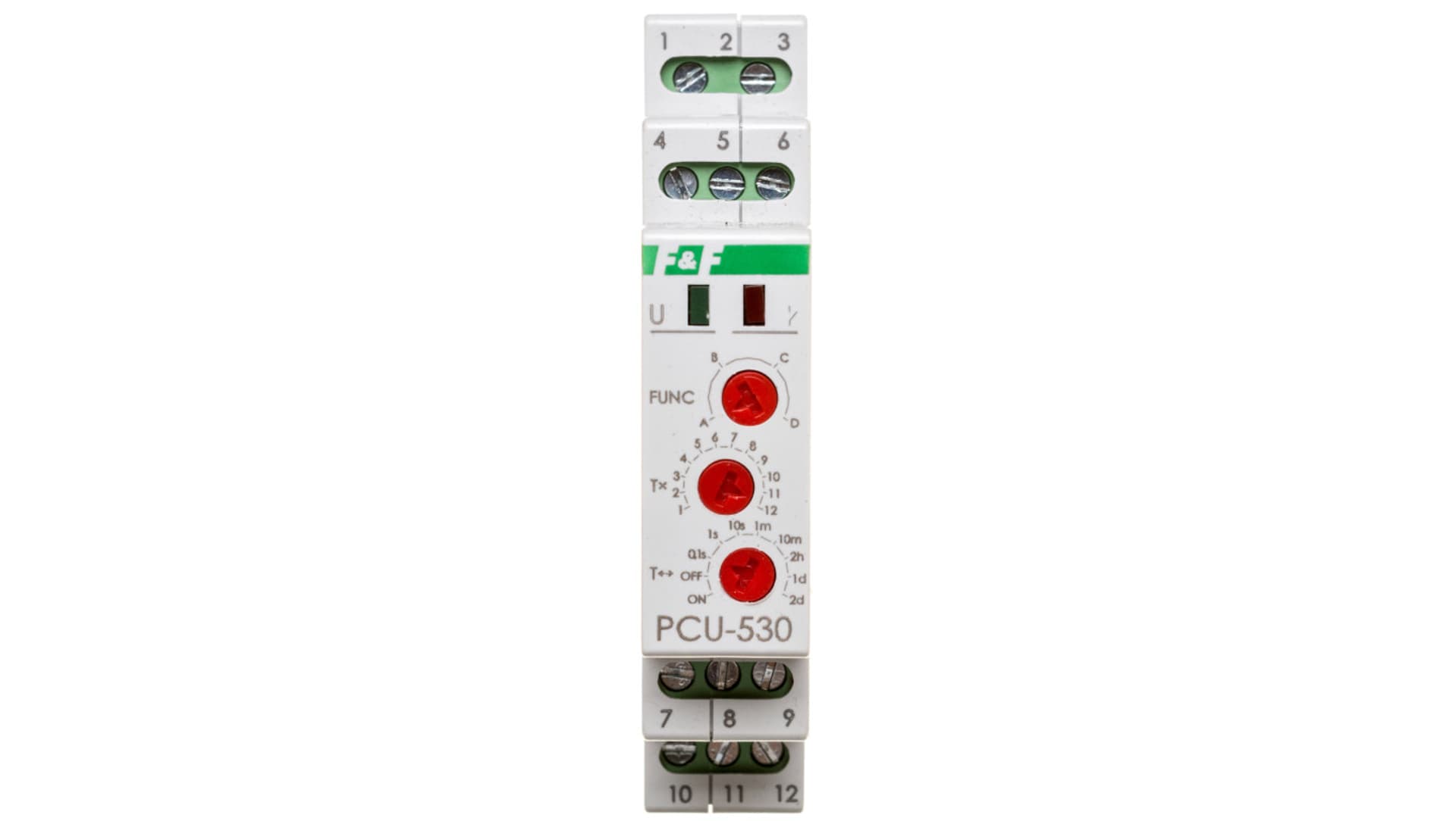 

Przekaźnik czasowy uniwersalny 3P 8A 0,1s-576h 100-264V AC/DC wielofunkcyjny PCU-530