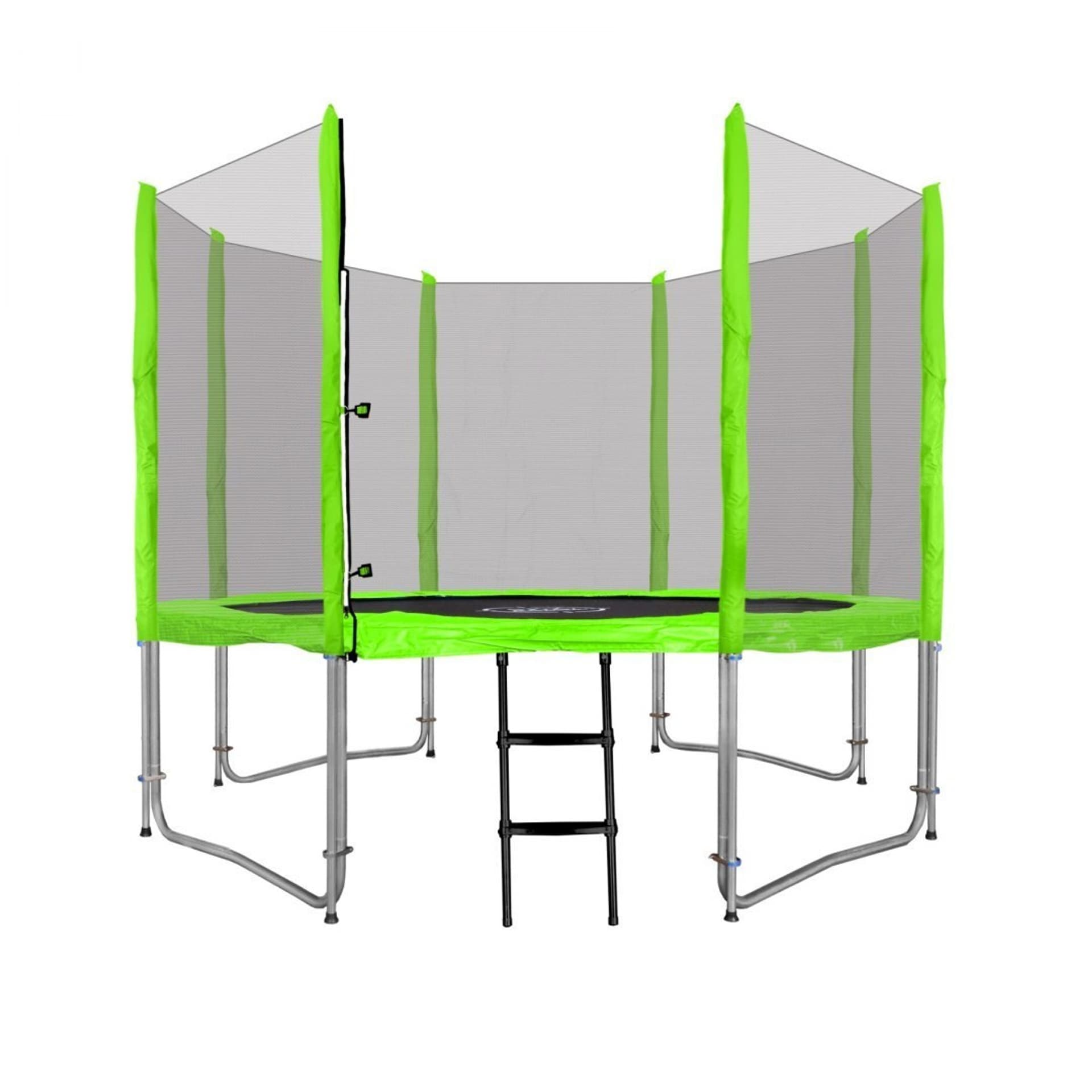 

Trampolina ogrodowa SkyRamiz 305cm 10FT dla dzieci Zielony + Akcesoria