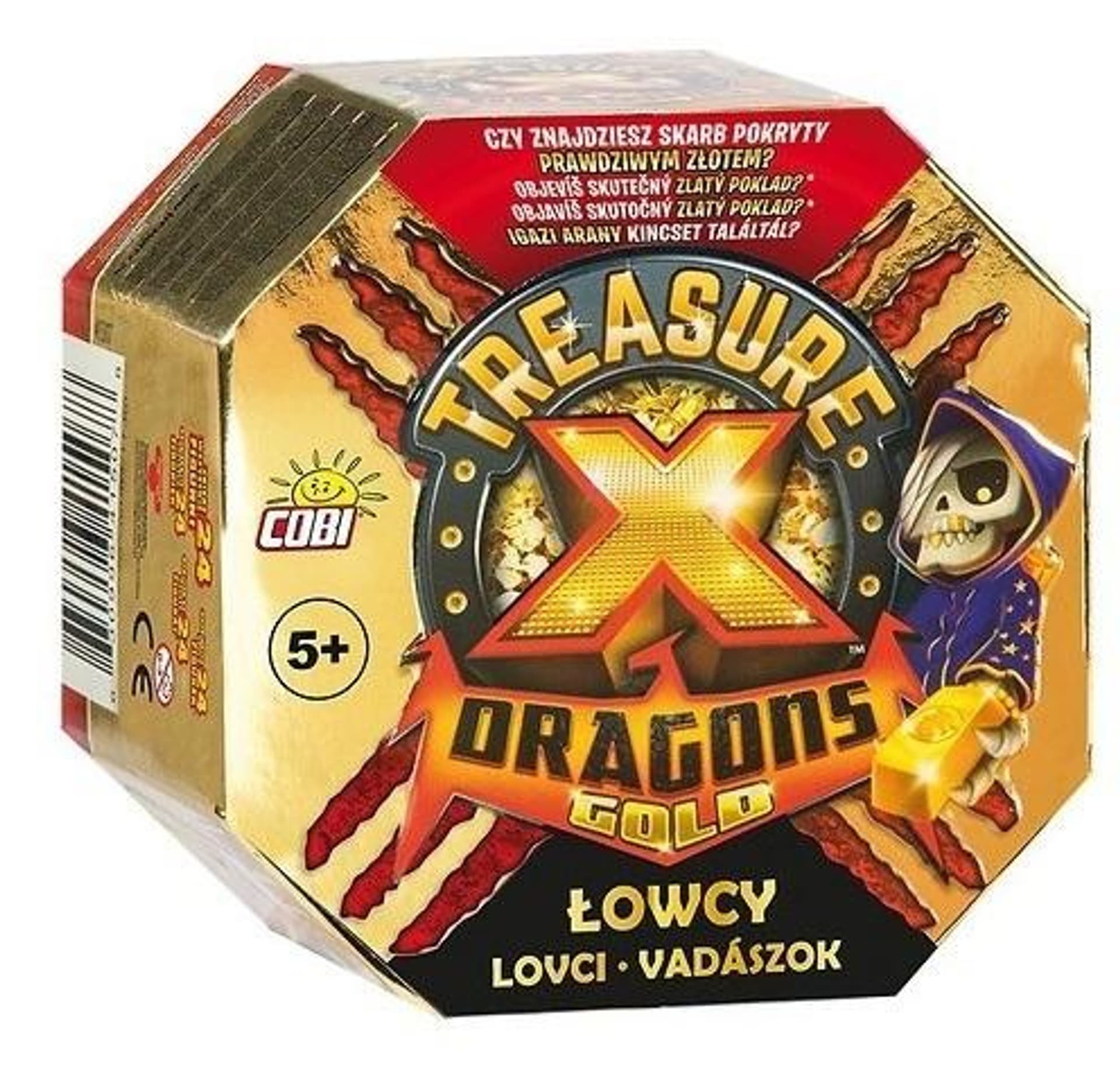 

TreasureX Dragons Gold Łowca Zestaw pojedynczy s2